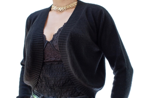 Cashmere store shrug cardigan
