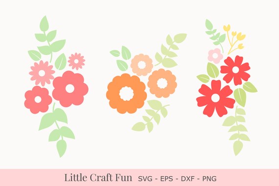 Download Cute Flowers Svg Florals Svg Flowers Bouquets Svg Flowers Etsy 3D SVG Files Ideas | SVG, Paper Crafts, SVG File