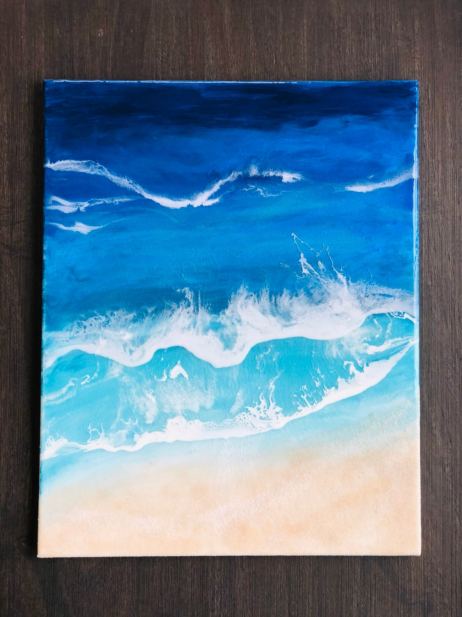 Canvas Art Beach Wall Art Ocean Wall Art Beach Art Canvas Etsy