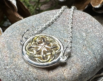Celtic Knot Necklace, Celtic Jewelry, Irish Jewelry, Wife Gift, Girlfriend Gift, Ireland Gift, Scotland Jewelry, Anniversary Gift, Mom Gift