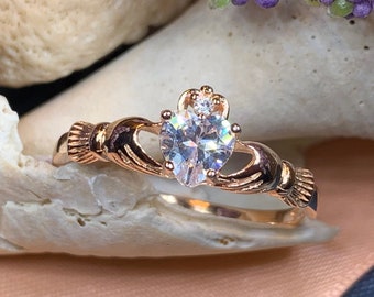 Claddagh Ring Celtic Jewelry Irish Jewelry Heart Jewelry