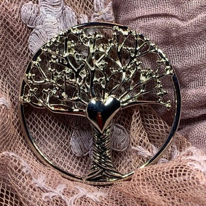 Tree of Life Brooch, Celtic Jewelry, Irish Jewelry, Celtic Brooch, Celtic Pin, Mom Gift, Anniversary Gift, Wiccan Pin, Friendship Gift image 1