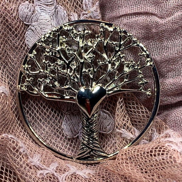 Tree of Life Brooch, Celtic Jewelry, Irish Jewelry, Celtic Brooch, Celtic Pin, Mom Gift, Anniversary Gift, Wiccan Pin, Friendship Gift