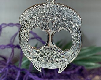 Tree of Life Necklace, Celtic Jewelry, Tree Necklace, Irish Jewelry, Norse Jewelry, Anniversary Gift, Mom Gift, Scotland Jewelry, Wife Gift