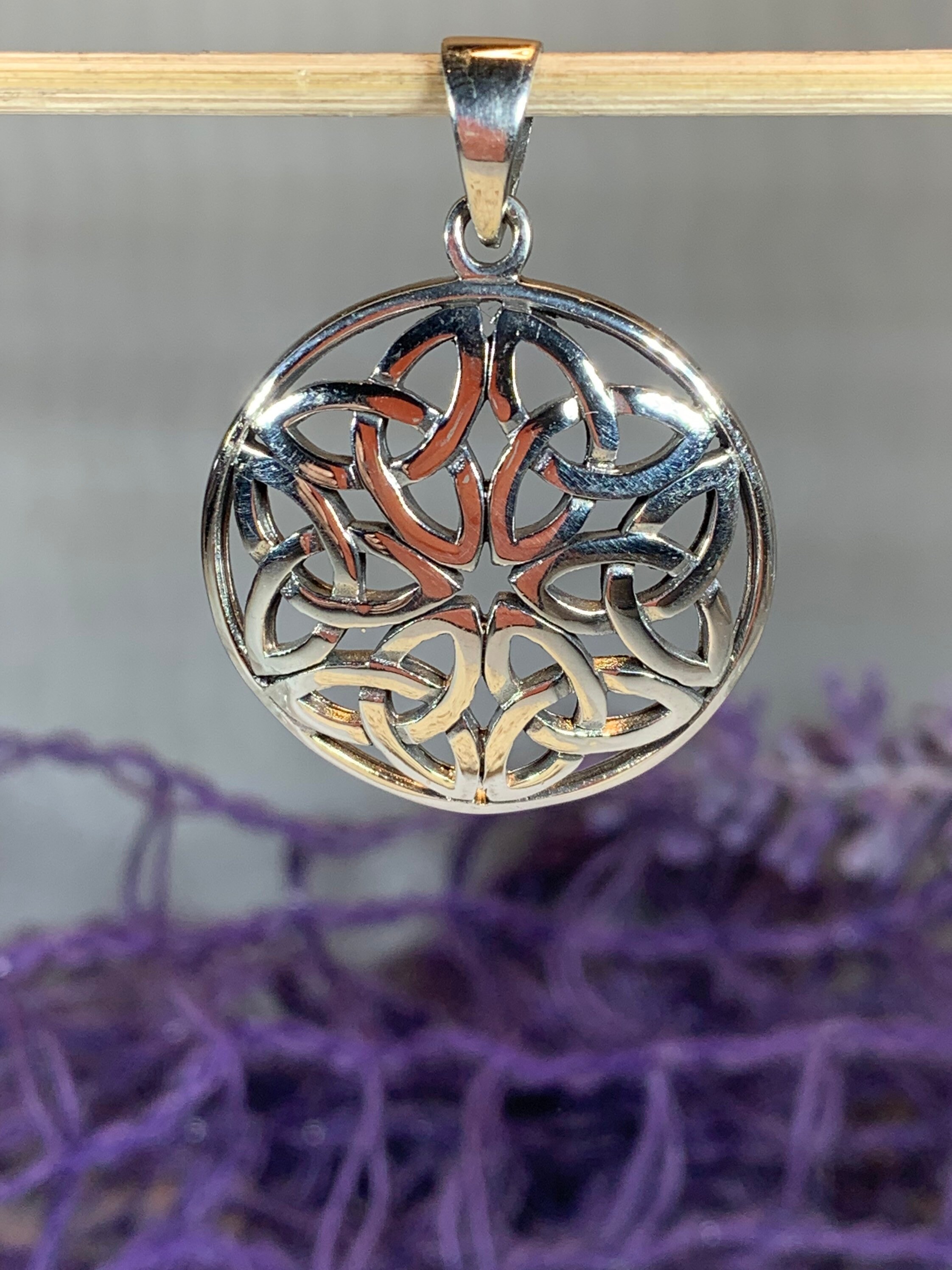 Trinity Knot Necklace, Celtic Knot Jewelry, Irish Jewelry, Scotland