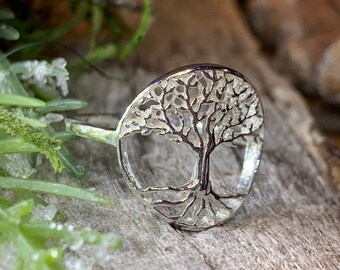 Tree of Life Ring, Celtic Jewelry, Irish Jewelry, Norse Jewelry, Ireland Gift, Tree Ring, Anniversary Gift, Statement Ring, Scottish Ring