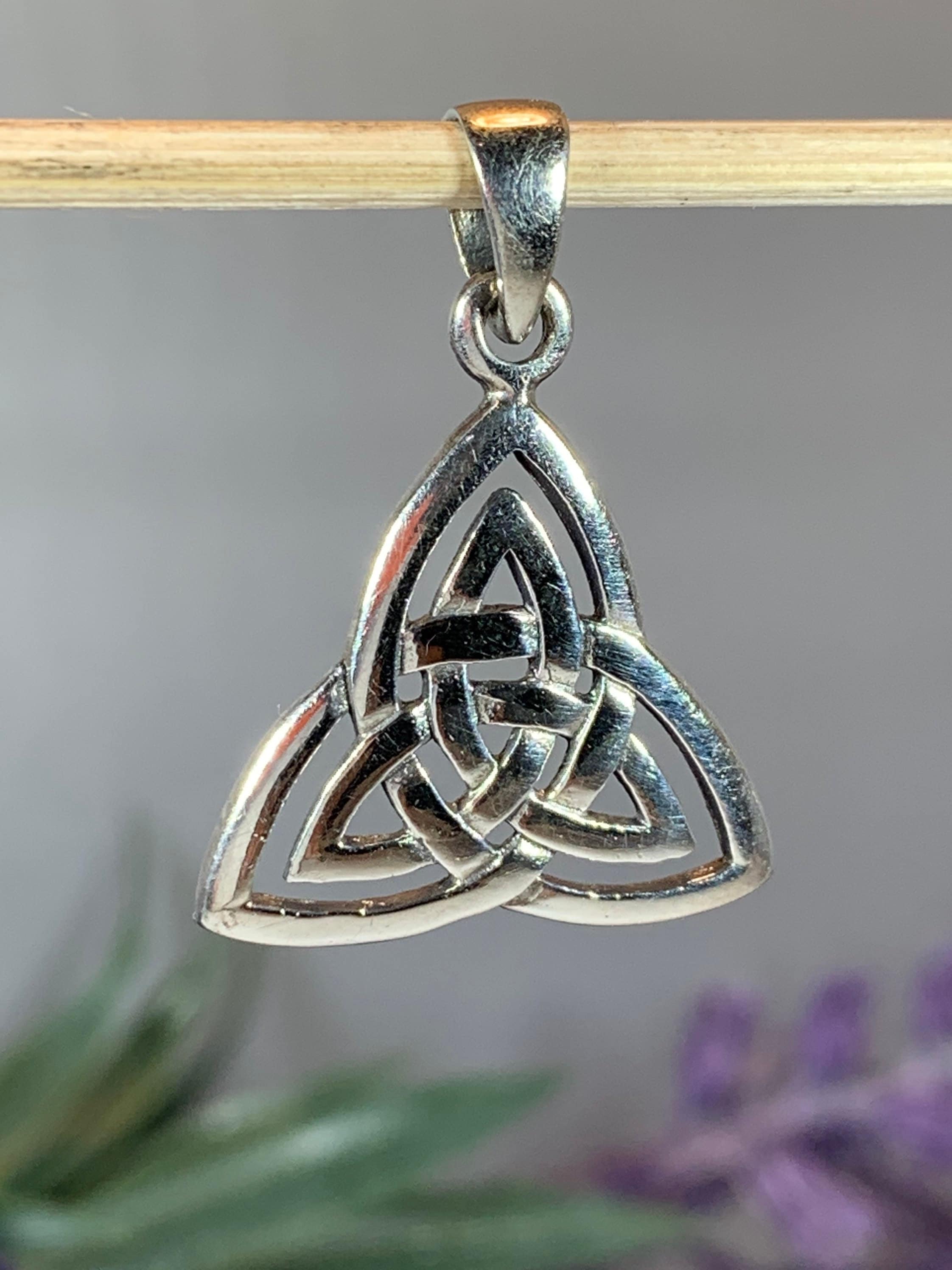Trinity Knot Necklace, Celtic Jewelry, Irish Jewelry, Celtic Knot
