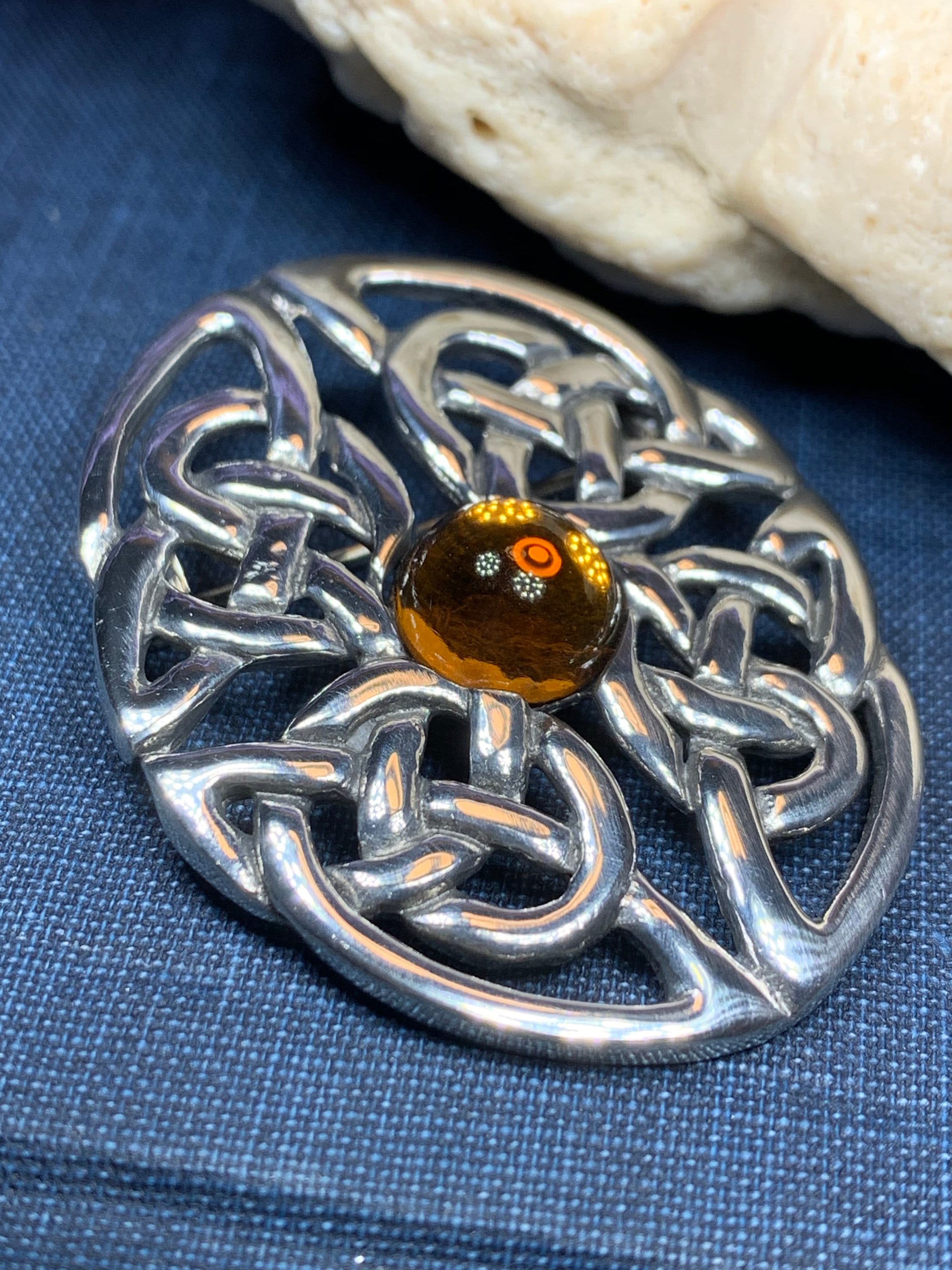 Celtic Knot Brooch, Celtic Jewelry, Irish Jewelry, Scotland Brooch