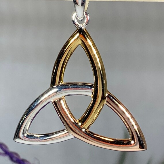 Trinity Knot Necklace Celtic Jewelry 