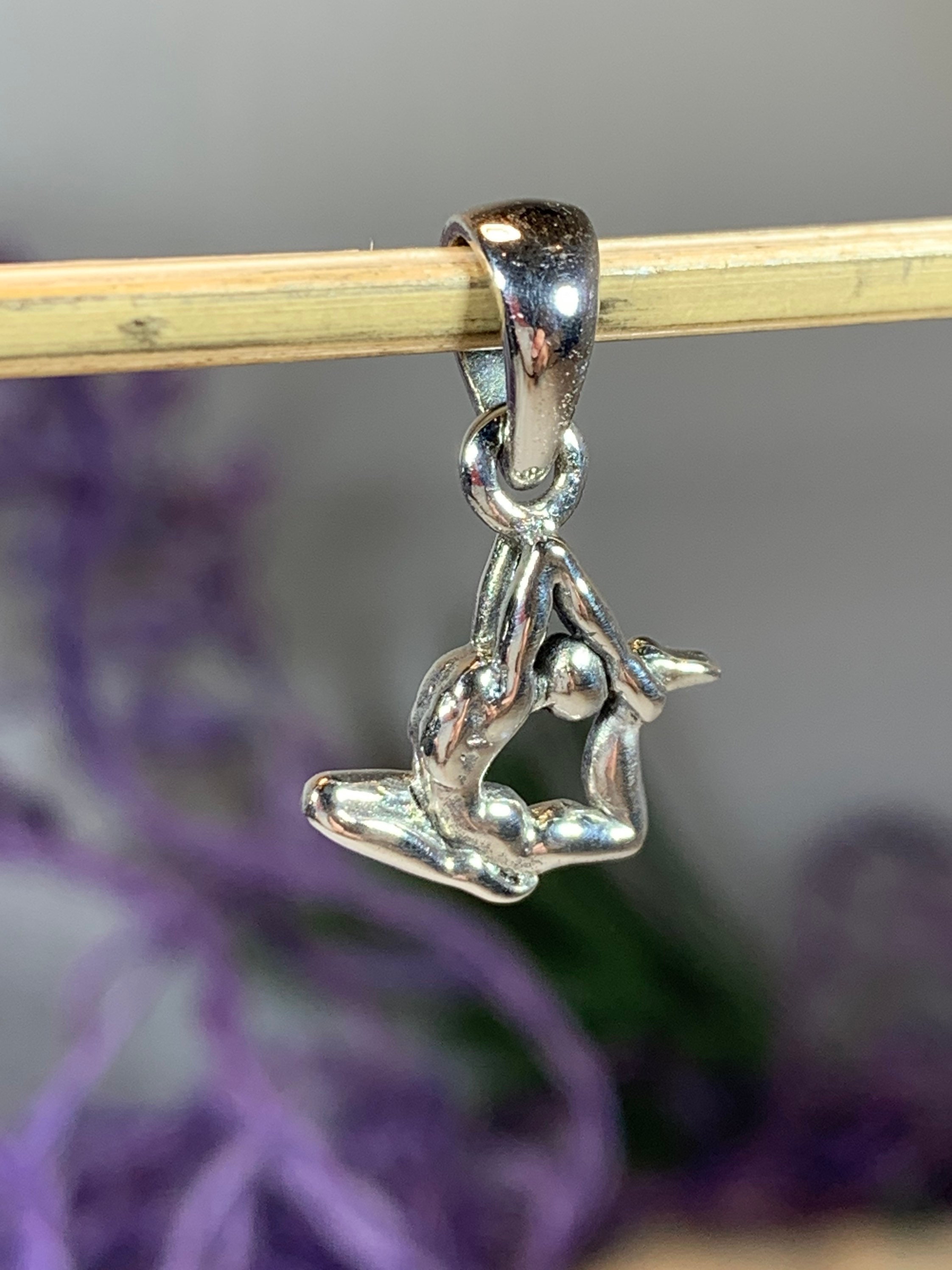 Yoga Pose Necklace, Om Jewelry, Chakra Jewelry, Yoga Jewelry, Boho