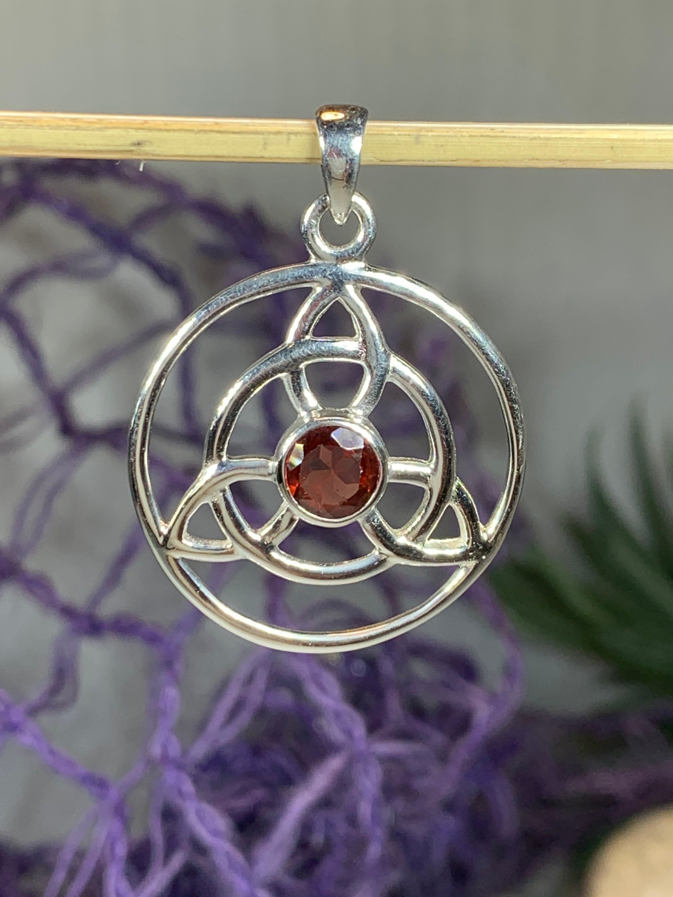 Trinity Knot Necklace, Celtic Jewelry, Irish Jewelry, Triquetra, Celtic