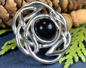 Celtic Knot Brooch, Celtic Jewelry, Irish Jewelry, Scotland Brooch, Celtic Brooch, Anniversary Gift, Celtic Knot Pin, Ireland Gift, Norse