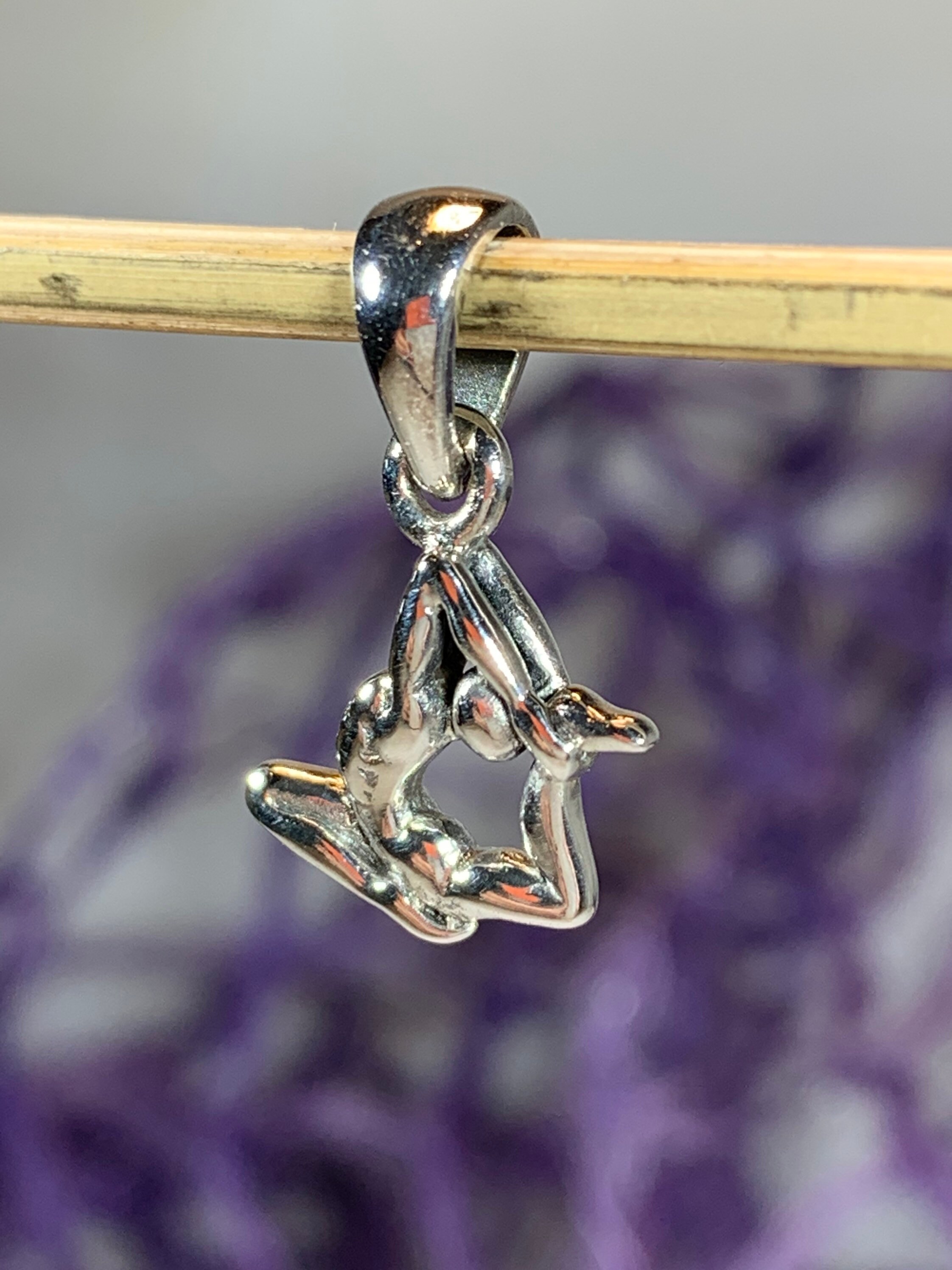 Yoga Pose Necklace, Om Jewelry, Chakra Jewelry, Yoga Jewelry, Boho