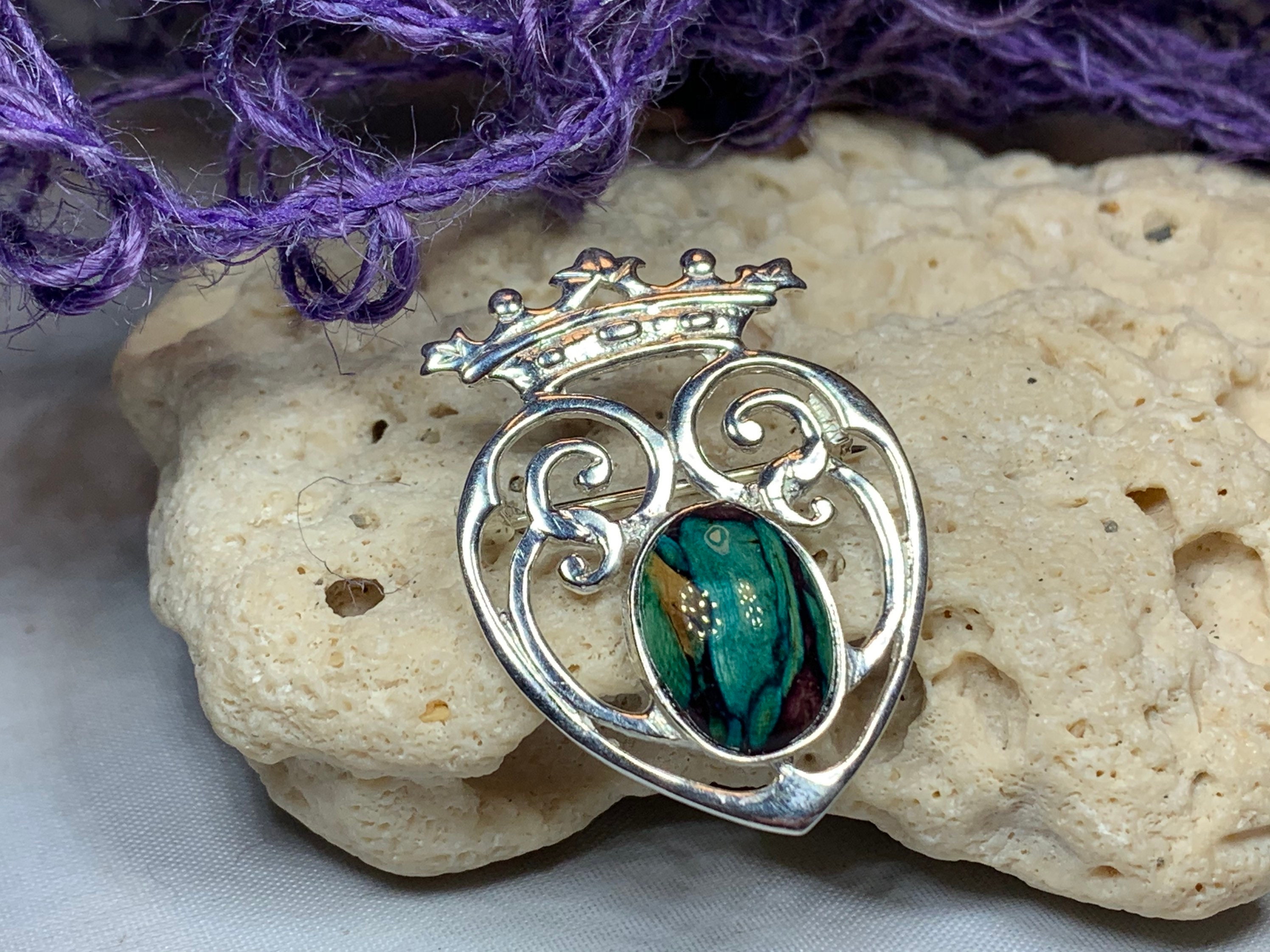 Luckenbooth Brooch, Scotland Jewelry, Celtic Jewelry, Mary Queen of