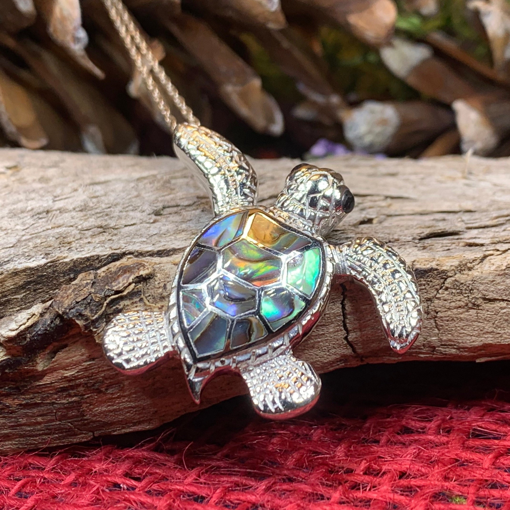 Turtle Necklace Nature Necklace Ocean Jewelry Graduation - Etsy