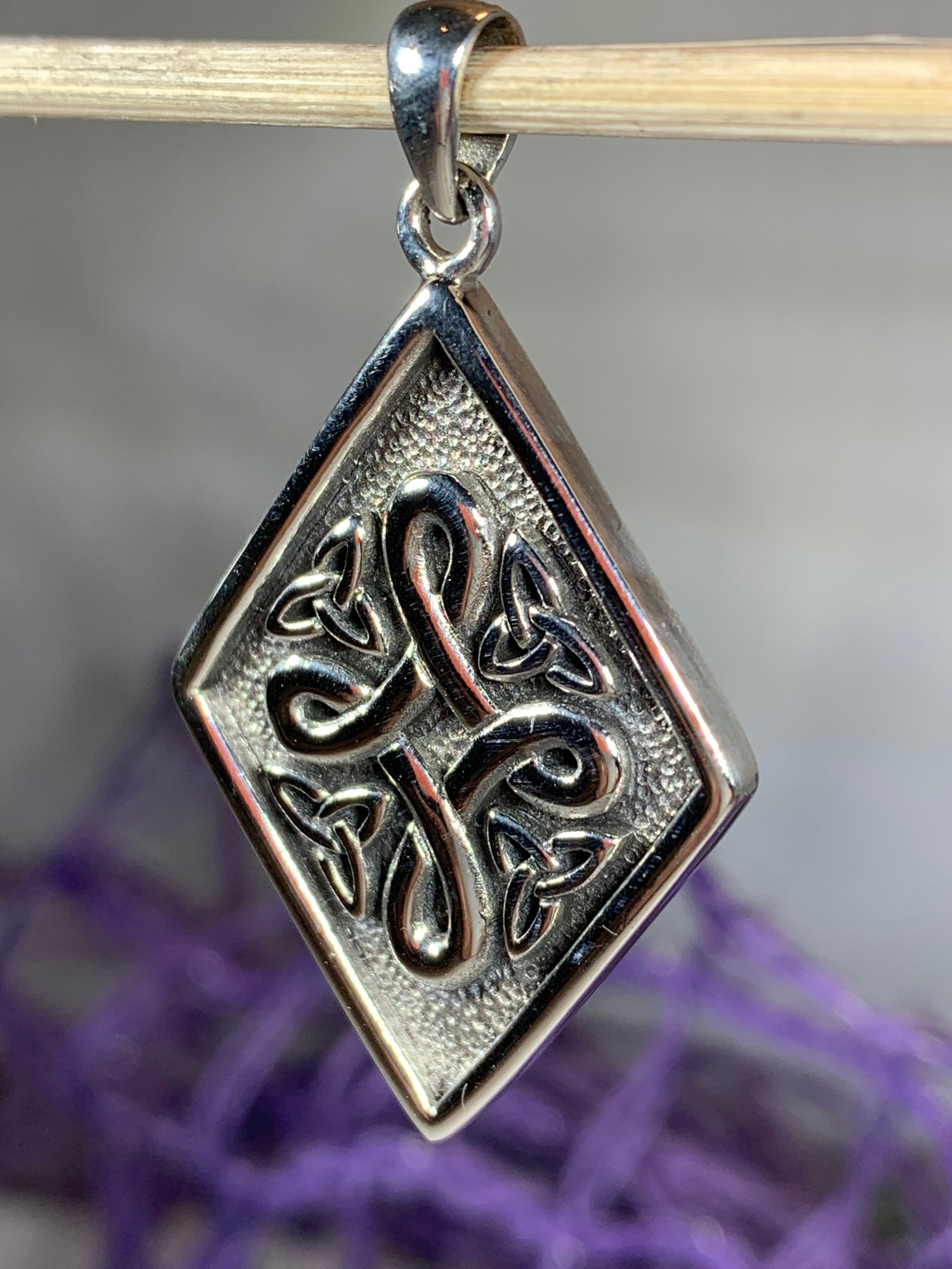 Celtic Knot Necklace, Irish Jewelry, Norse Jewelry, Bridal Jewelry