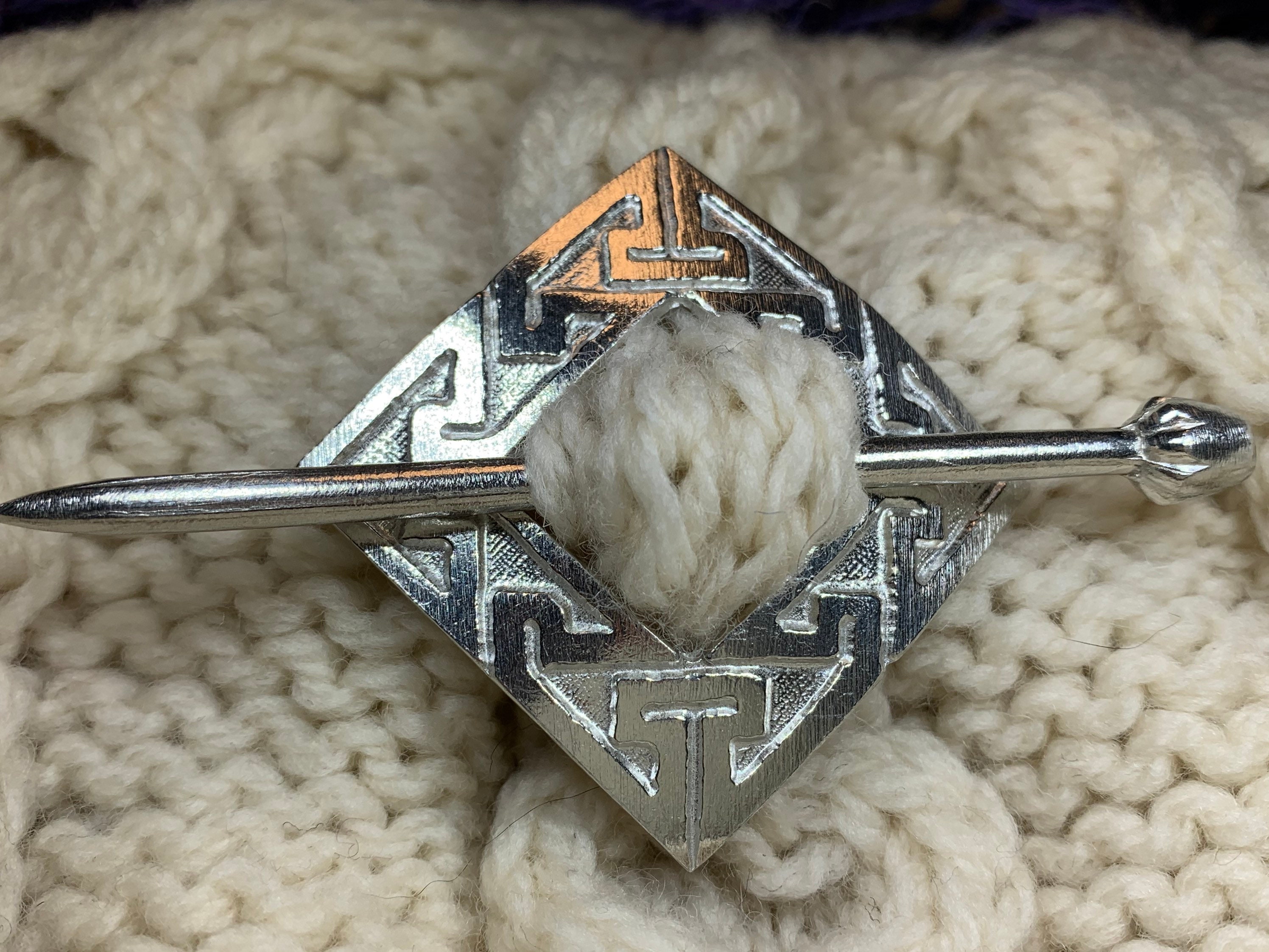 Celtic Scarf Ring, Scotland Jewelry, Irish Jewelry, Celtic Jewelry, Outlander Jewelry, Shawl Pin