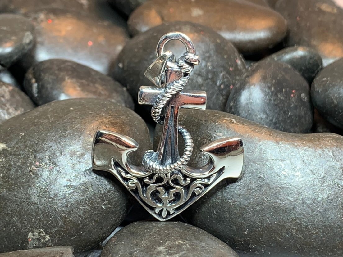 Anchor Necklace, Nautical Jewelry, Christian Jewelry, Hope Necklace