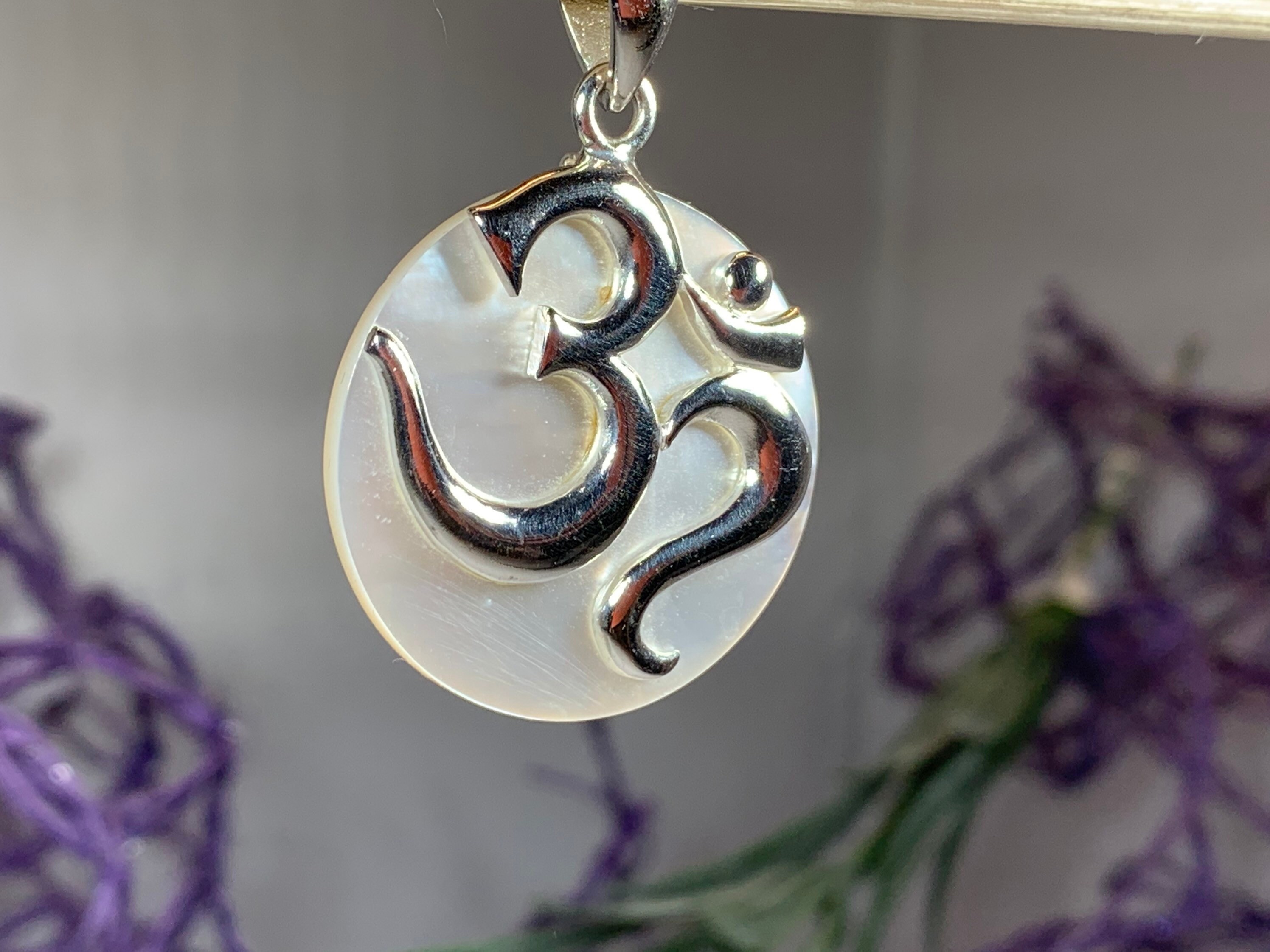 Om Necklace, Om Jewelry, Chakra Jewelry, Yoga Jewelry, Boho Jewelry