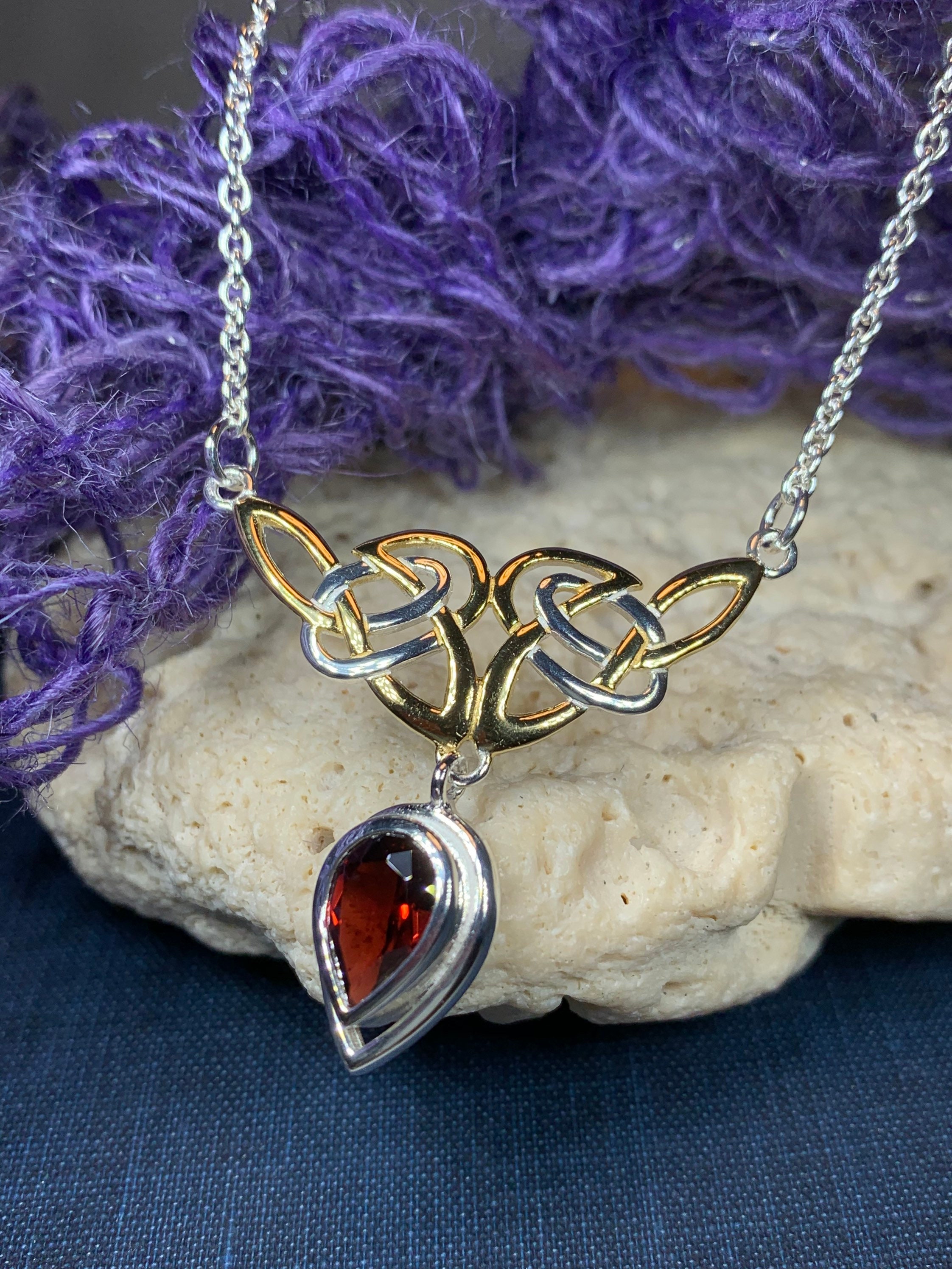 Celtic Knot Necklace, Celtic Jewelry, Irish Jewelry, Ireland Gift, Wife