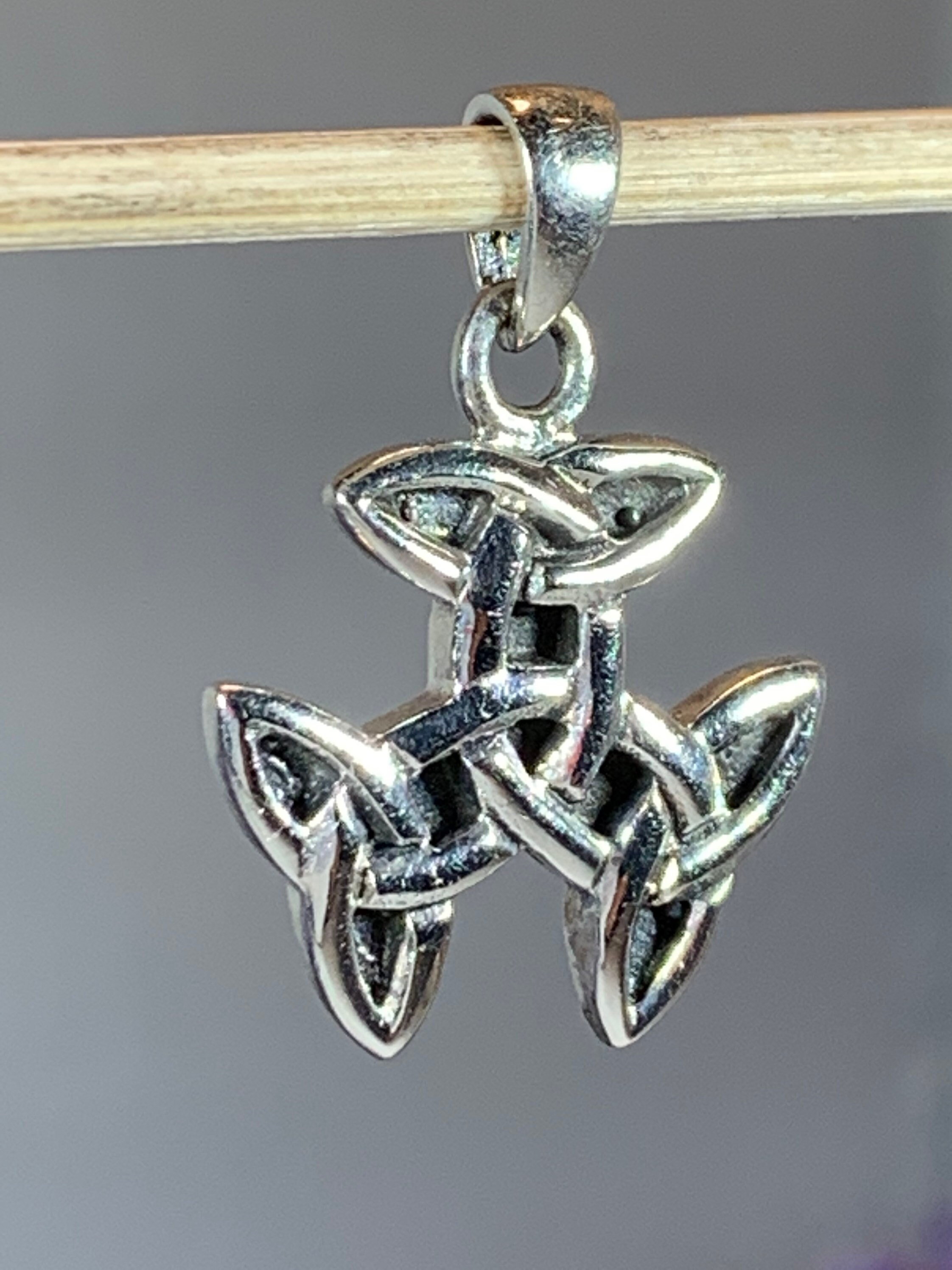Trinity Knot Necklace, Irish Jewelry, Celtic Knot Jewelry, Wiccan