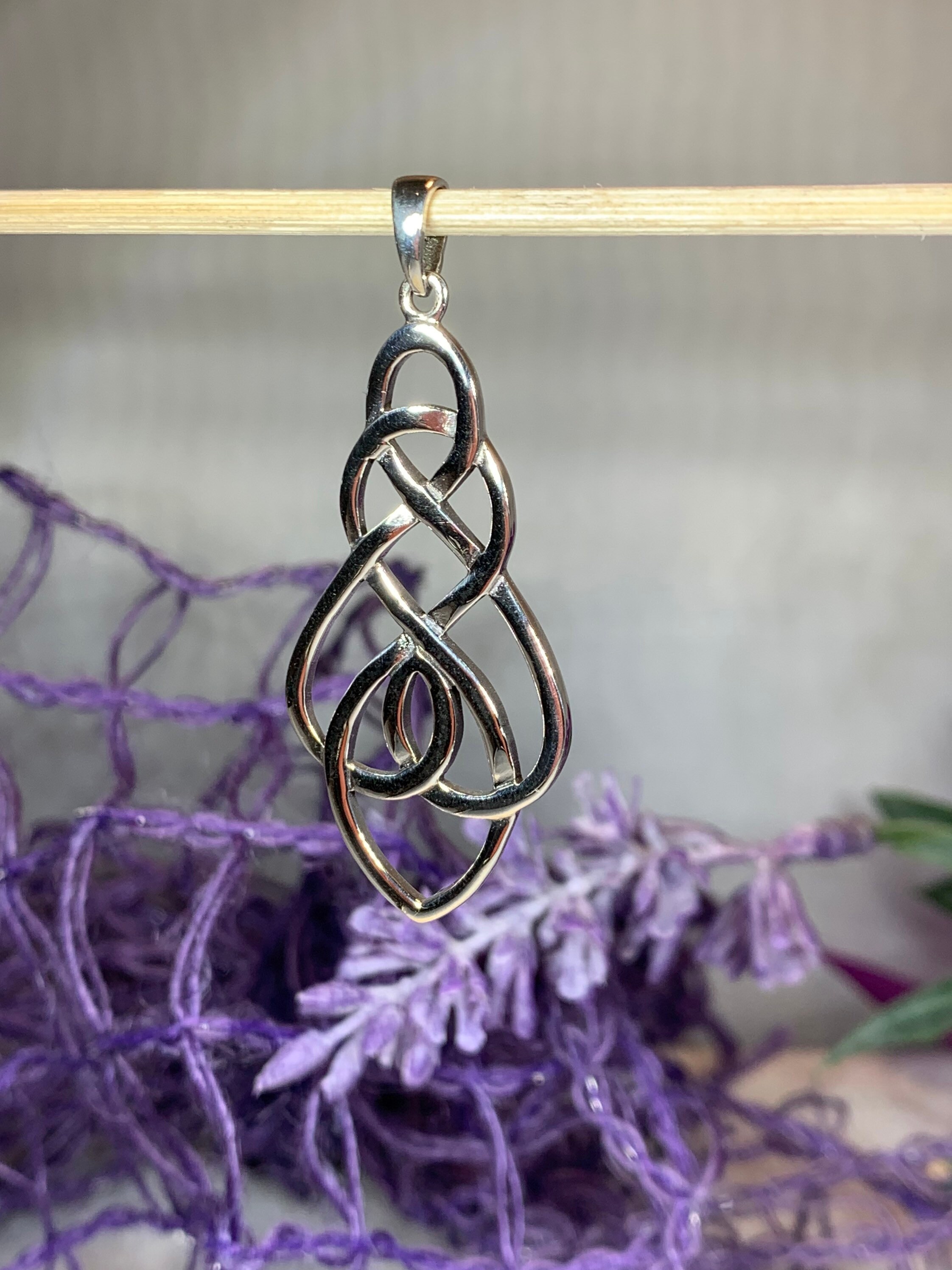 Celtic Knot Necklace, Infinity Jewelry, Celtic Jewelry, Irish Jewelry, Anniversary Gift, Mom