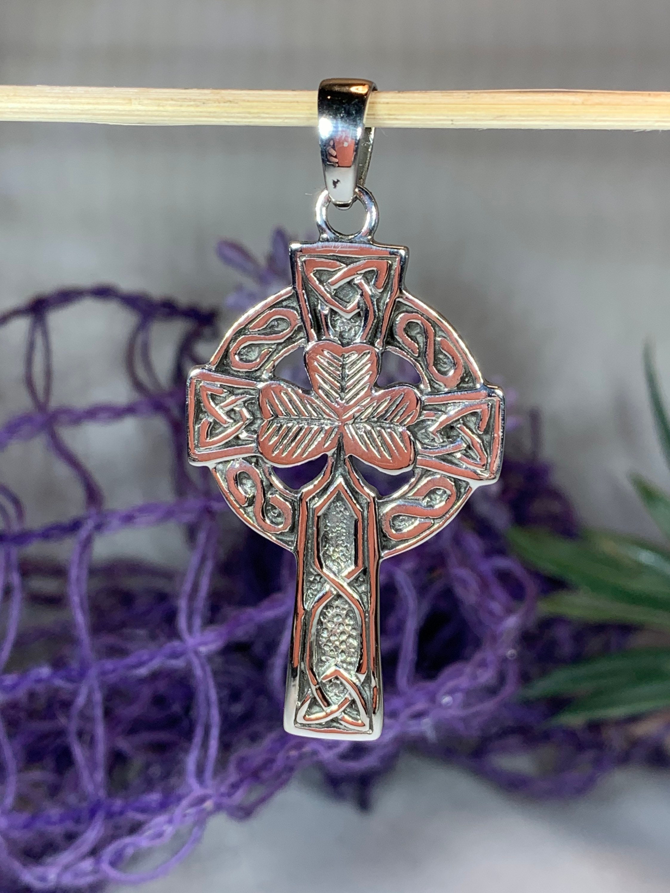 Celtic Cross Necklace, Celtic Jewelry, Irish Jewelry