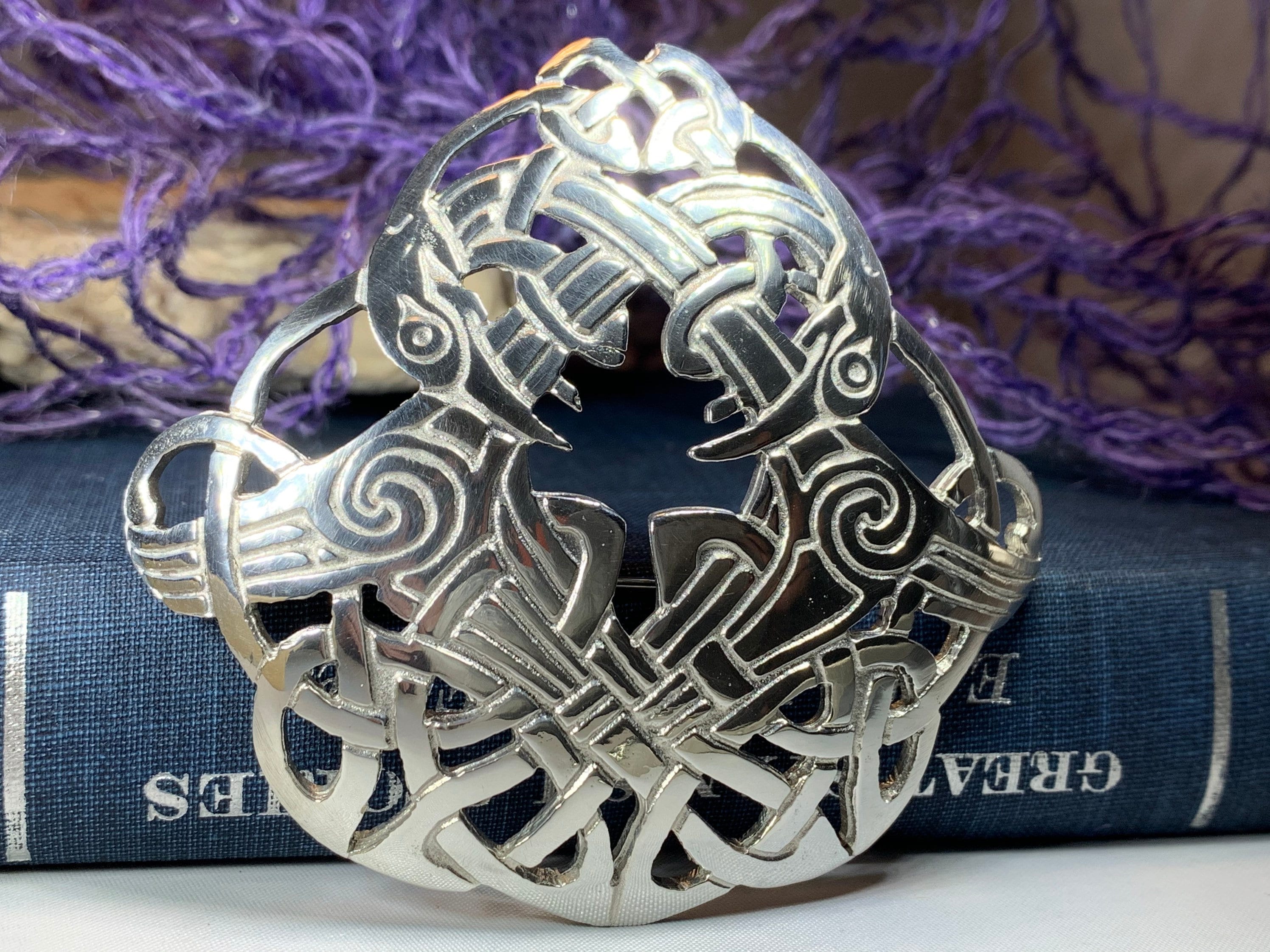 Celtic Brooch, Celtic Jewelry, Irish Jewelry, Scotland Brooch