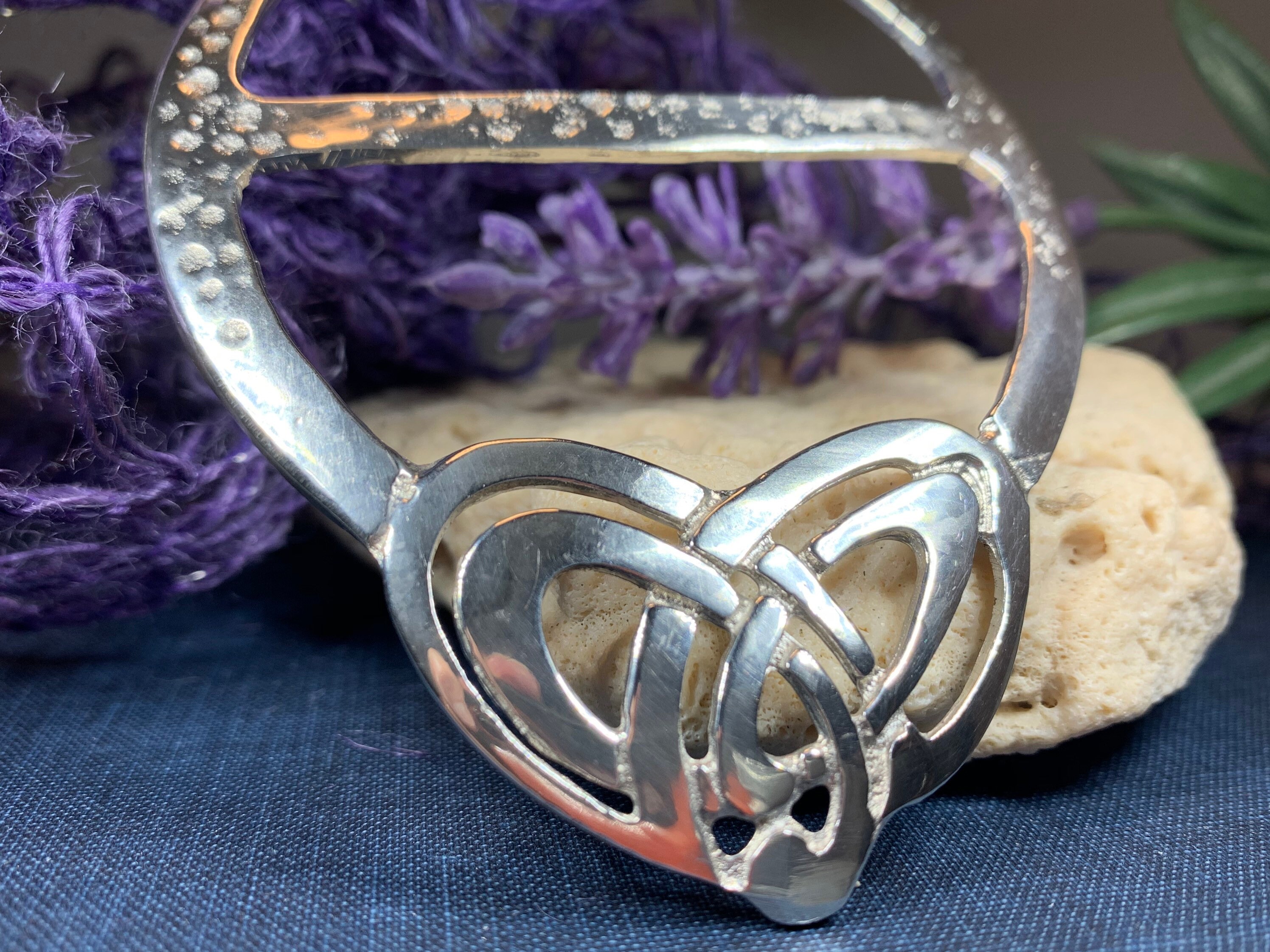 Celtic Heart Scarf Ring, Scotland Jewelry, Irish Jewelry, Celtic Jewelry, Outlander Jewelry, Mom