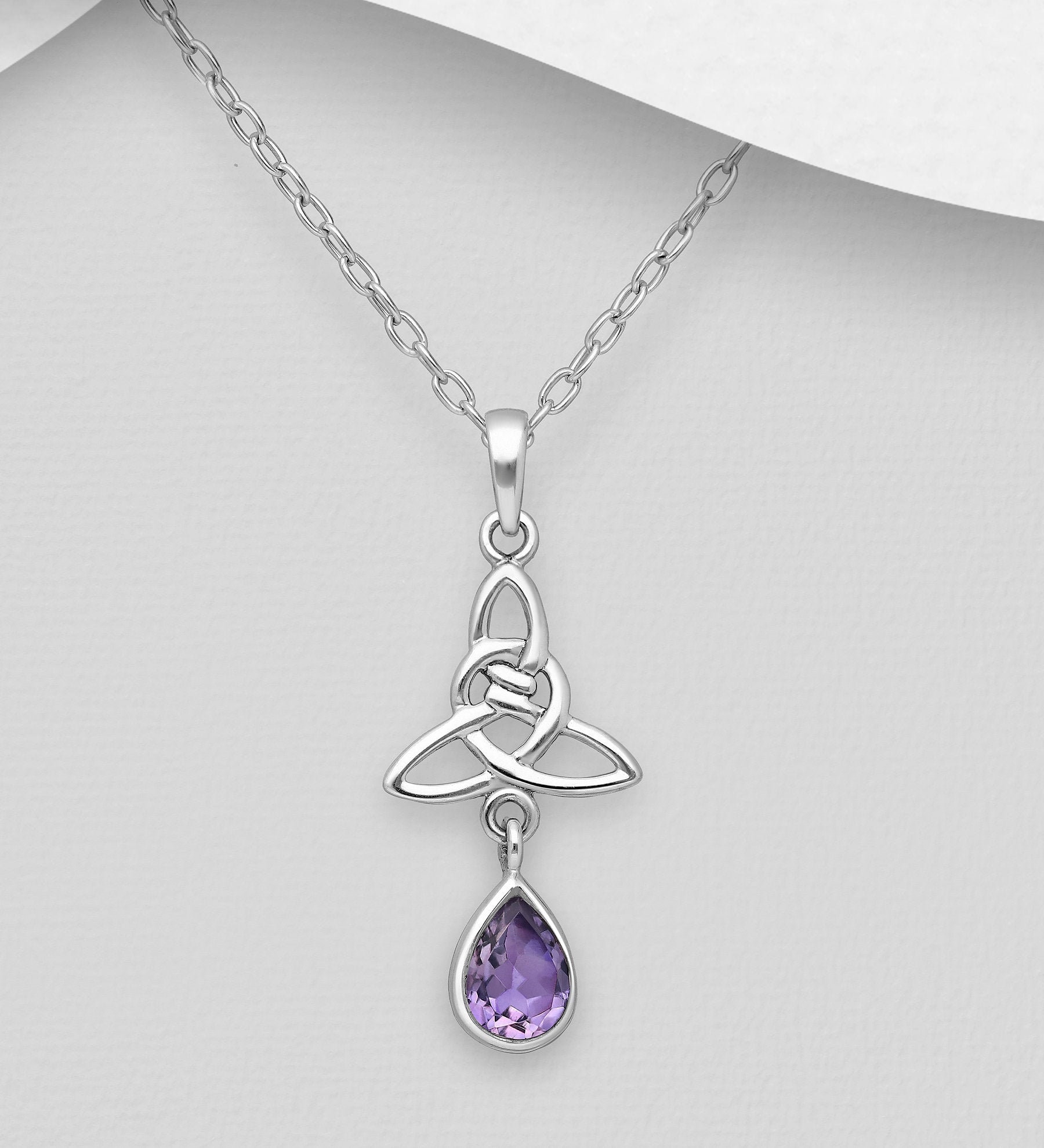 Celtic Knot Necklace, Love Knot Jewelry, Celtic Jewelry, Scotland Jewelry, Irish Jewelry, Wiccan