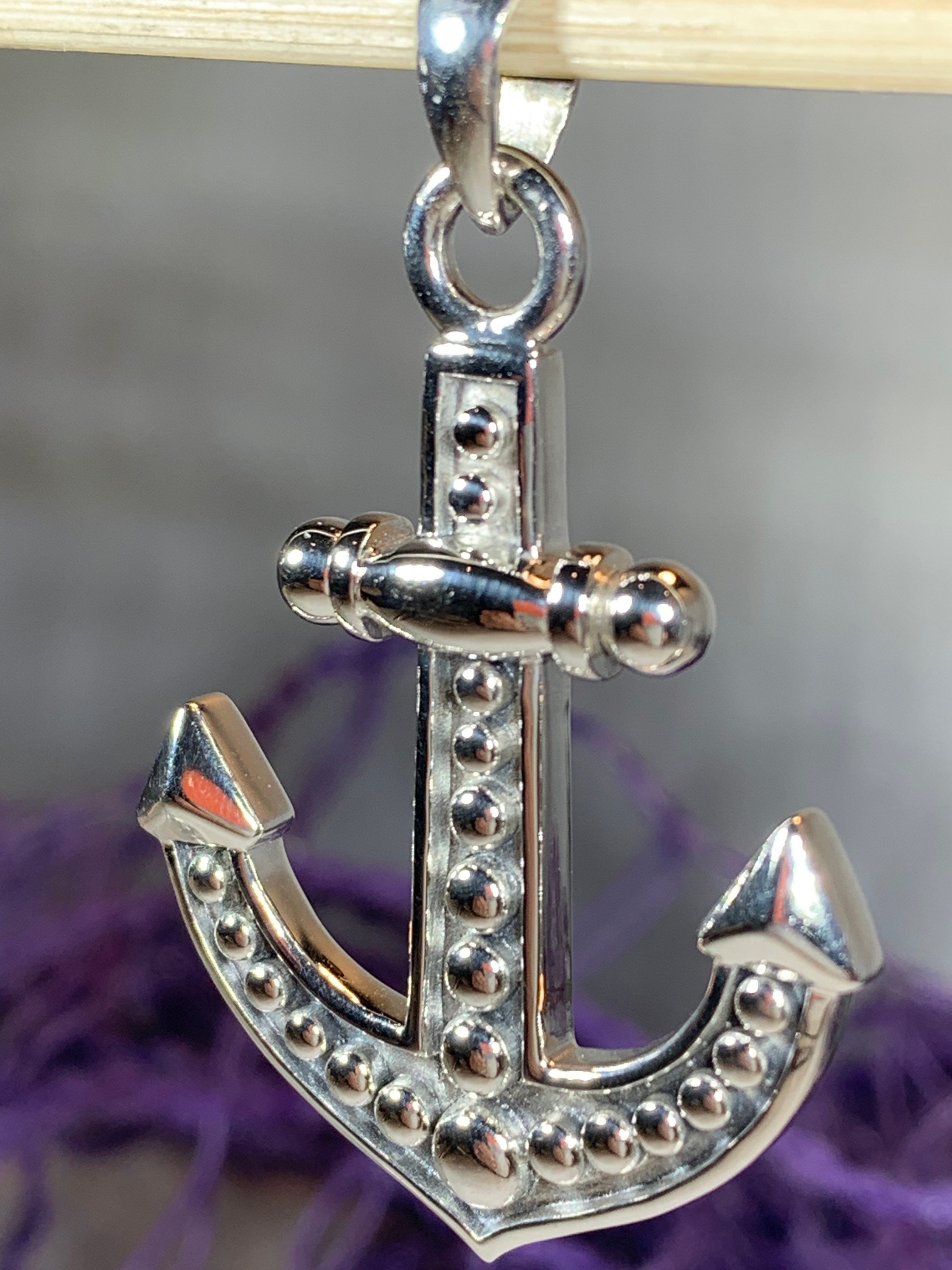 Anchor Necklace, Nautical Jewelry, Christian Jewelry, Hope Necklace