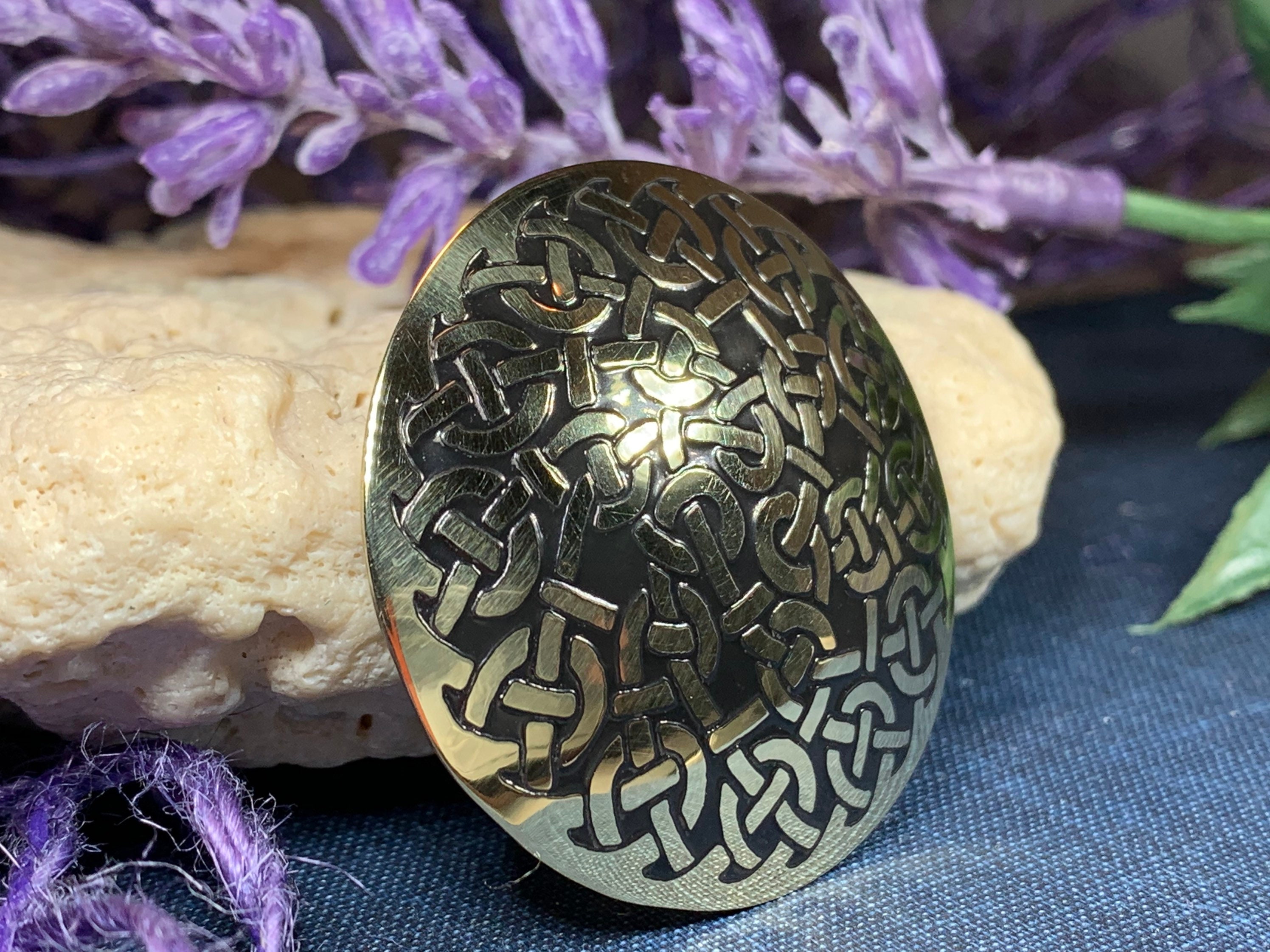 Celtic Knot Brooch, Celtic Jewelry, Irish Brooch, Celtic Pin