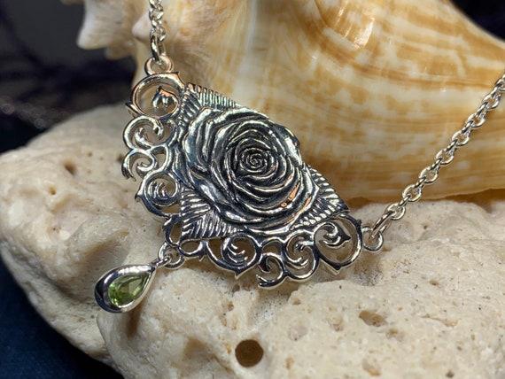 Wild Irish Rose Necklace Celtic 