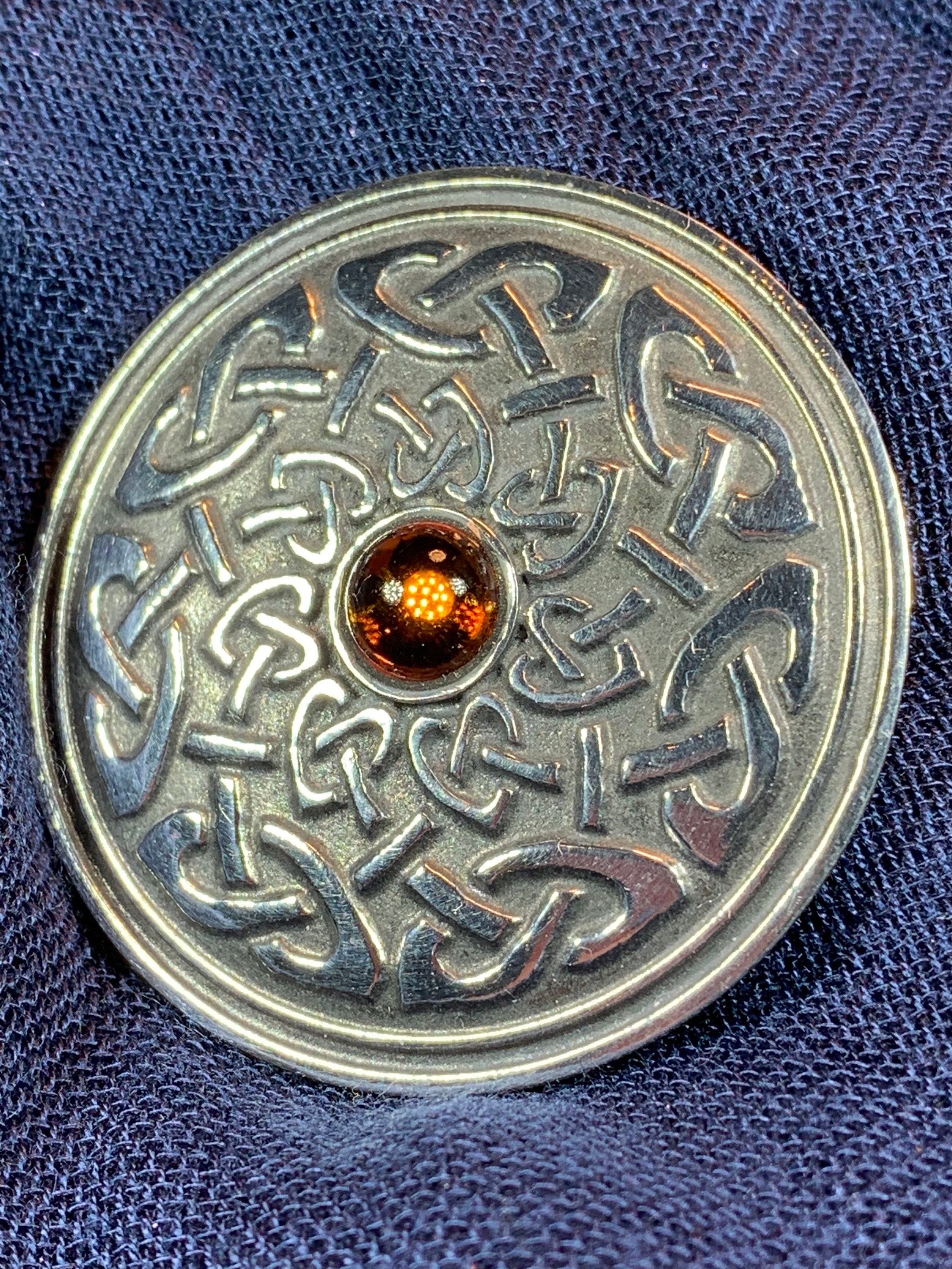 Celtic Knot Brooch Celtic Pin Scotland Jewelry Irish Etsy