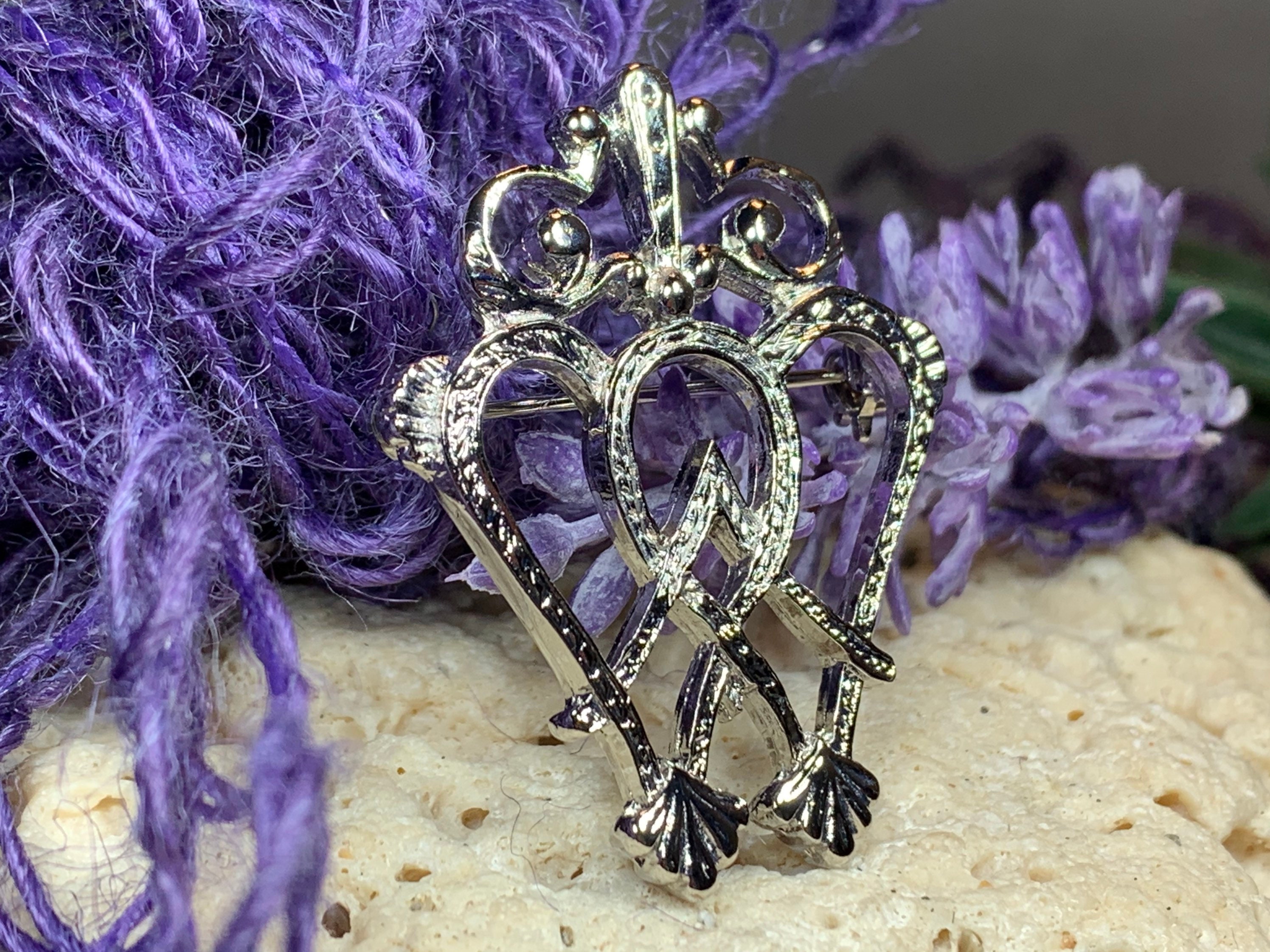 Luckenbooth Brooch, Scotland Jewelry, Mary Queen of Scots, Scotland Pin