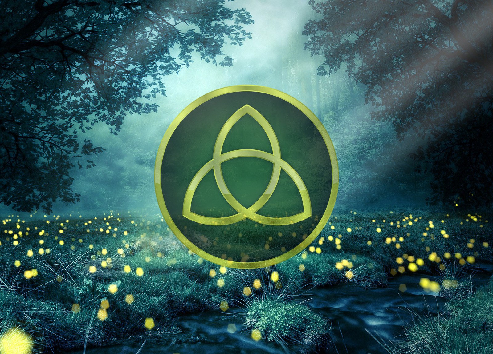 Viking Trinity Knot Necklace, Celtic Jewelry, Norse Jewelry, Pagan