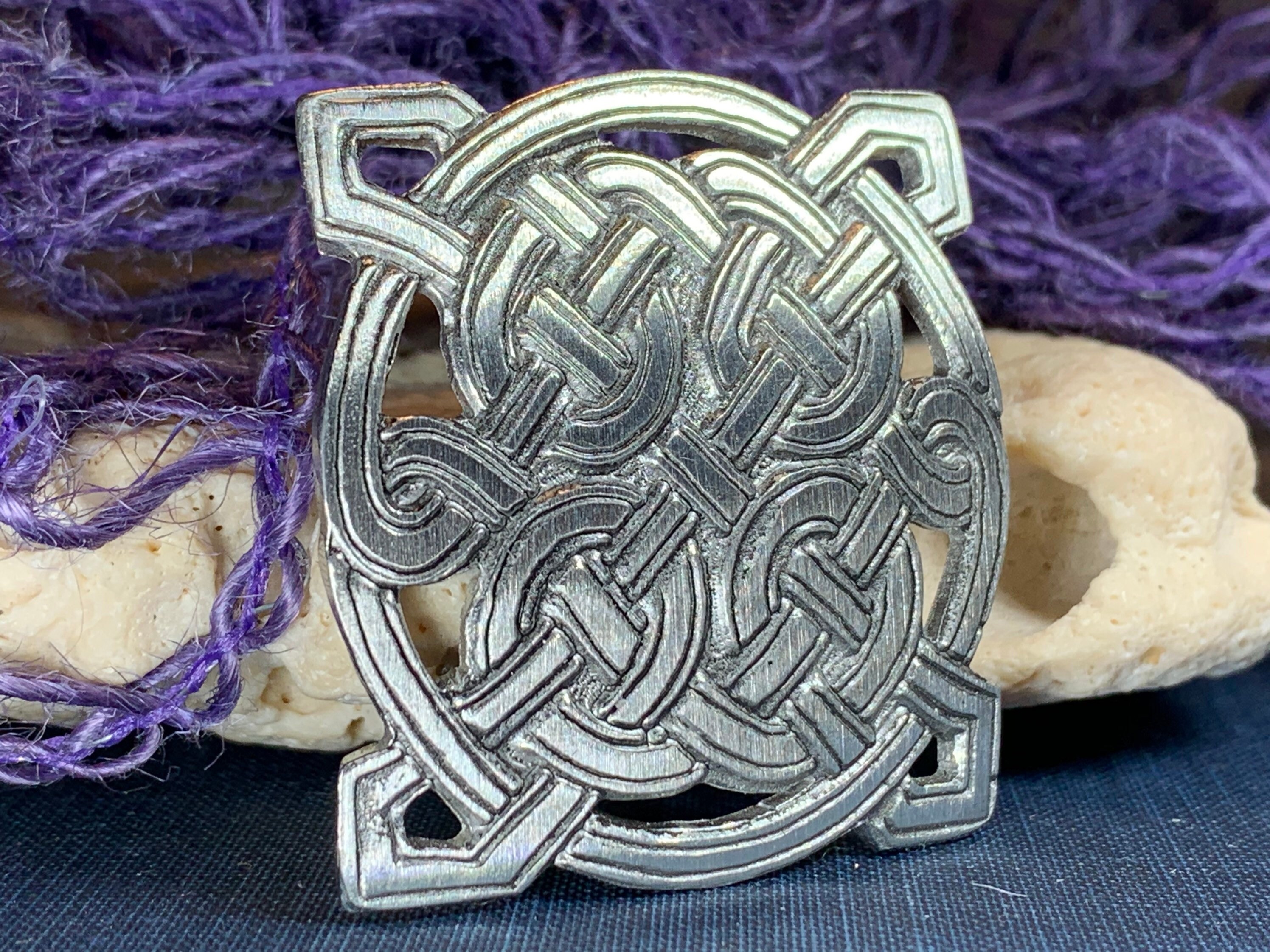 Celtic Knot Brooch, Celtic Jewelry, Irish Jewelry, Scotland Brooch