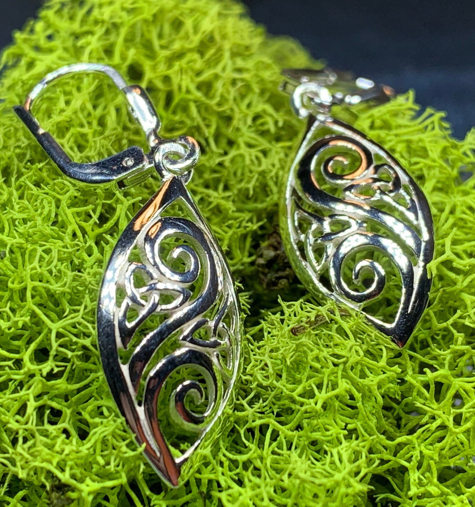 Trinity Knot Earrings Celtic Jewelry Irish Jewelry Bridal Etsy