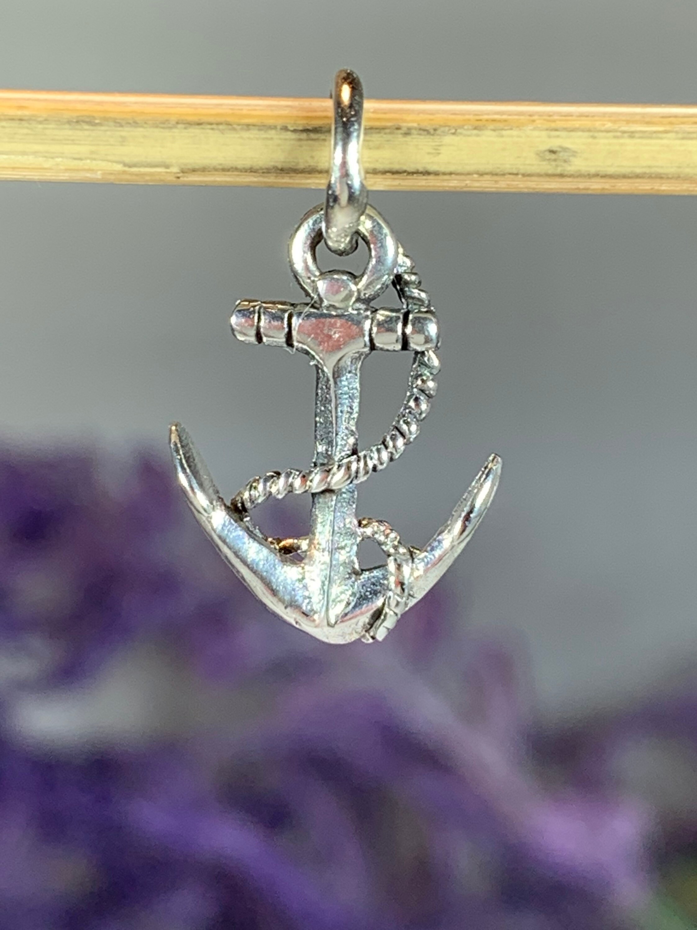 Anchor Necklace, Nautical Jewelry, Christian Jewelry, Hope Necklace, Retirement Gift, Survivor