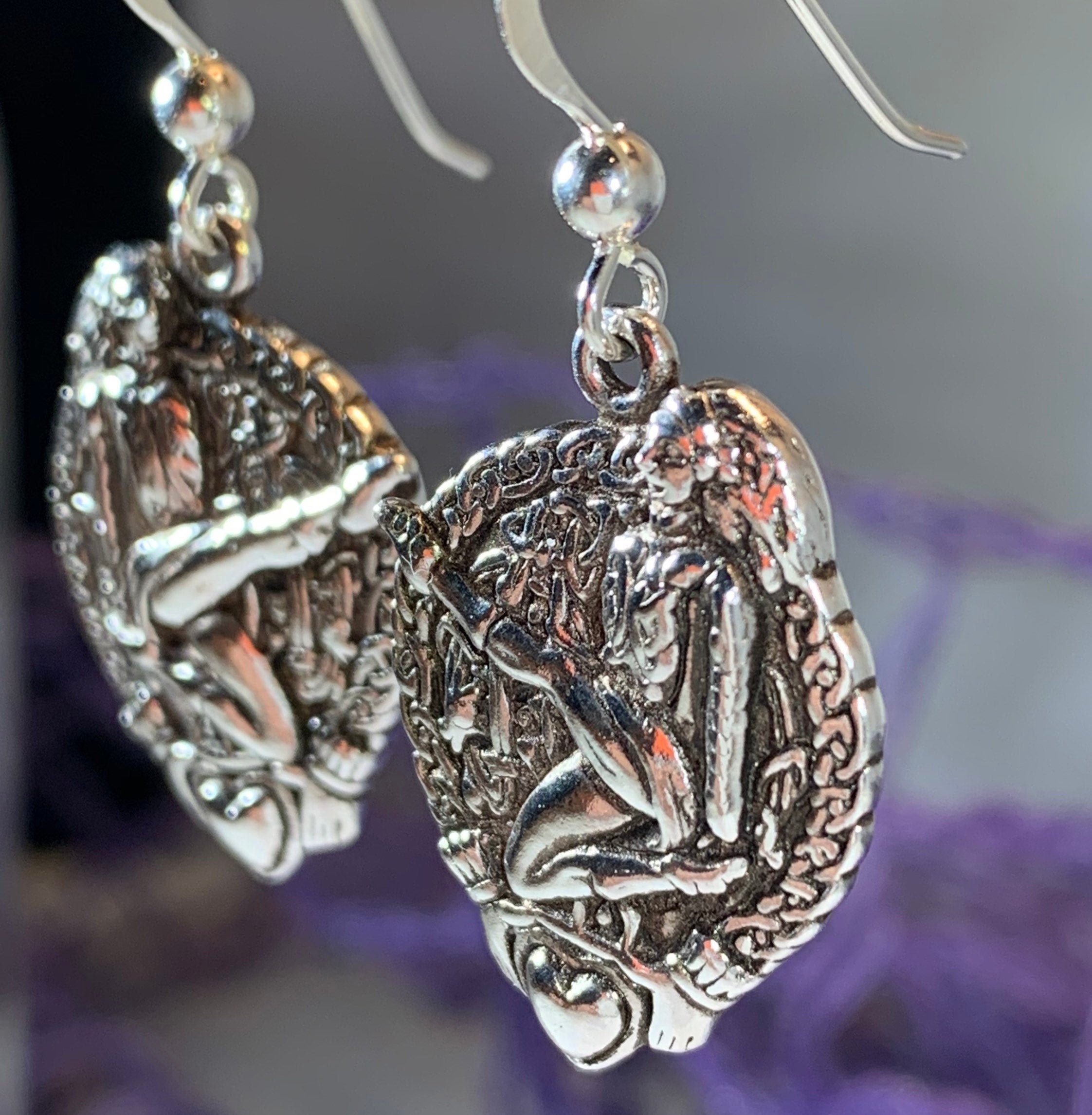Irish Dancer Earrings, Irish Jewelry, Celtic Jewelry, Step Dancer Gift