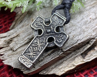 Celtic Cross Necklace, Irish Cross, Cross Necklace, First Communion Cross, Religious Gift, Cross Pendant