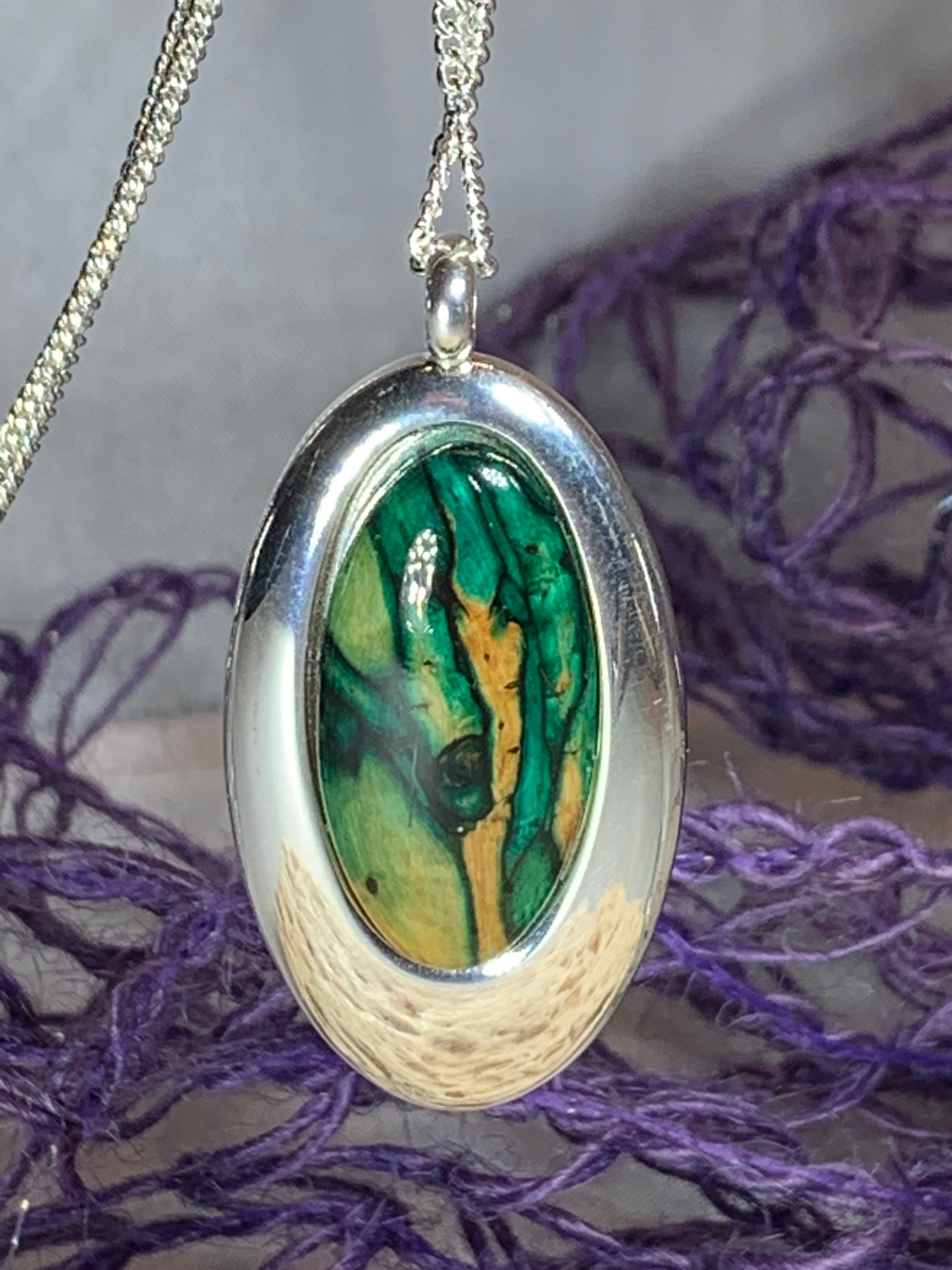 Scottish Highlands Necklace, Heather Gem, Scotland Jewelry, Celtic Jewelry, Graduation Gift