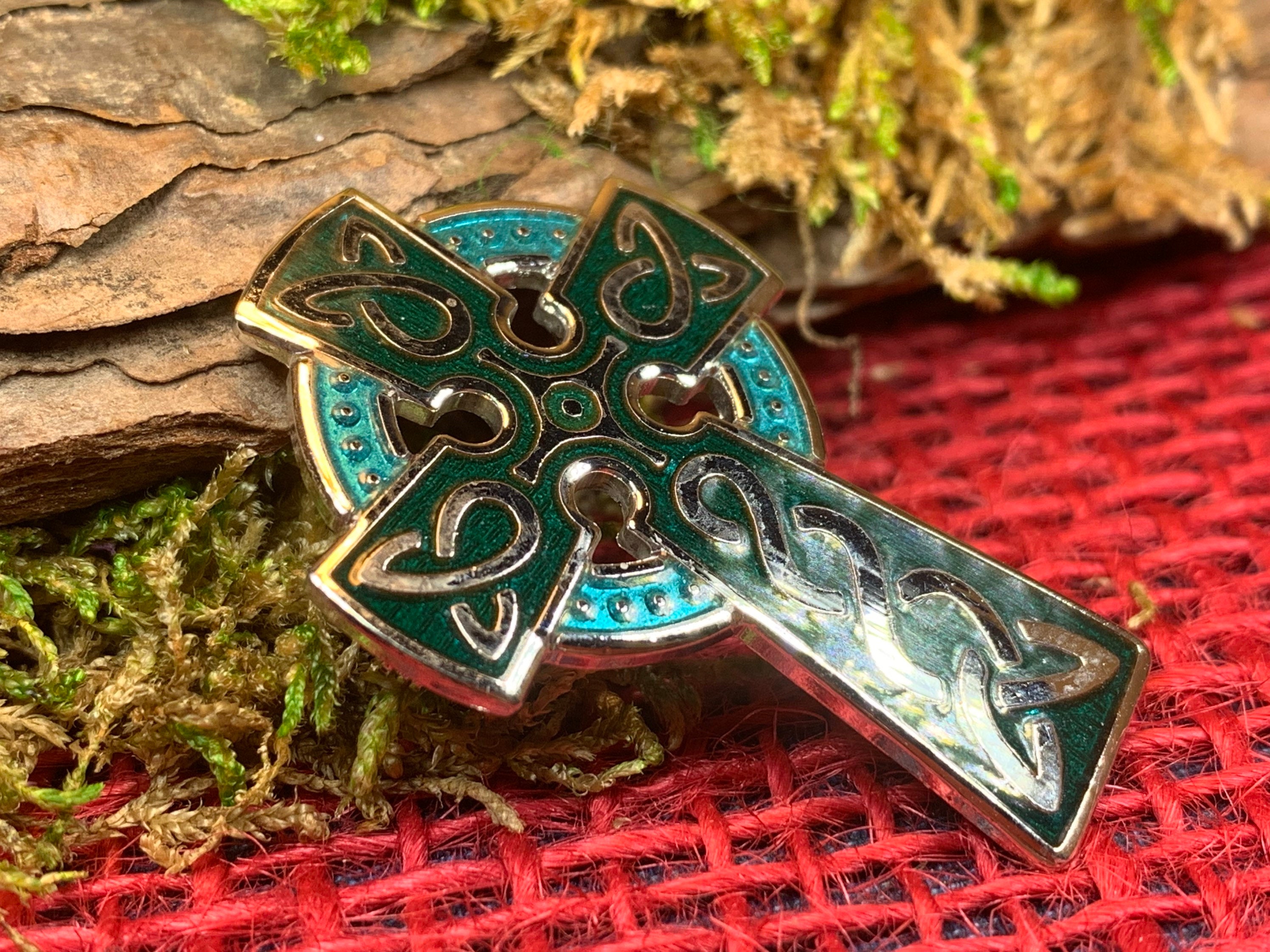 Celtic cross sale brooch