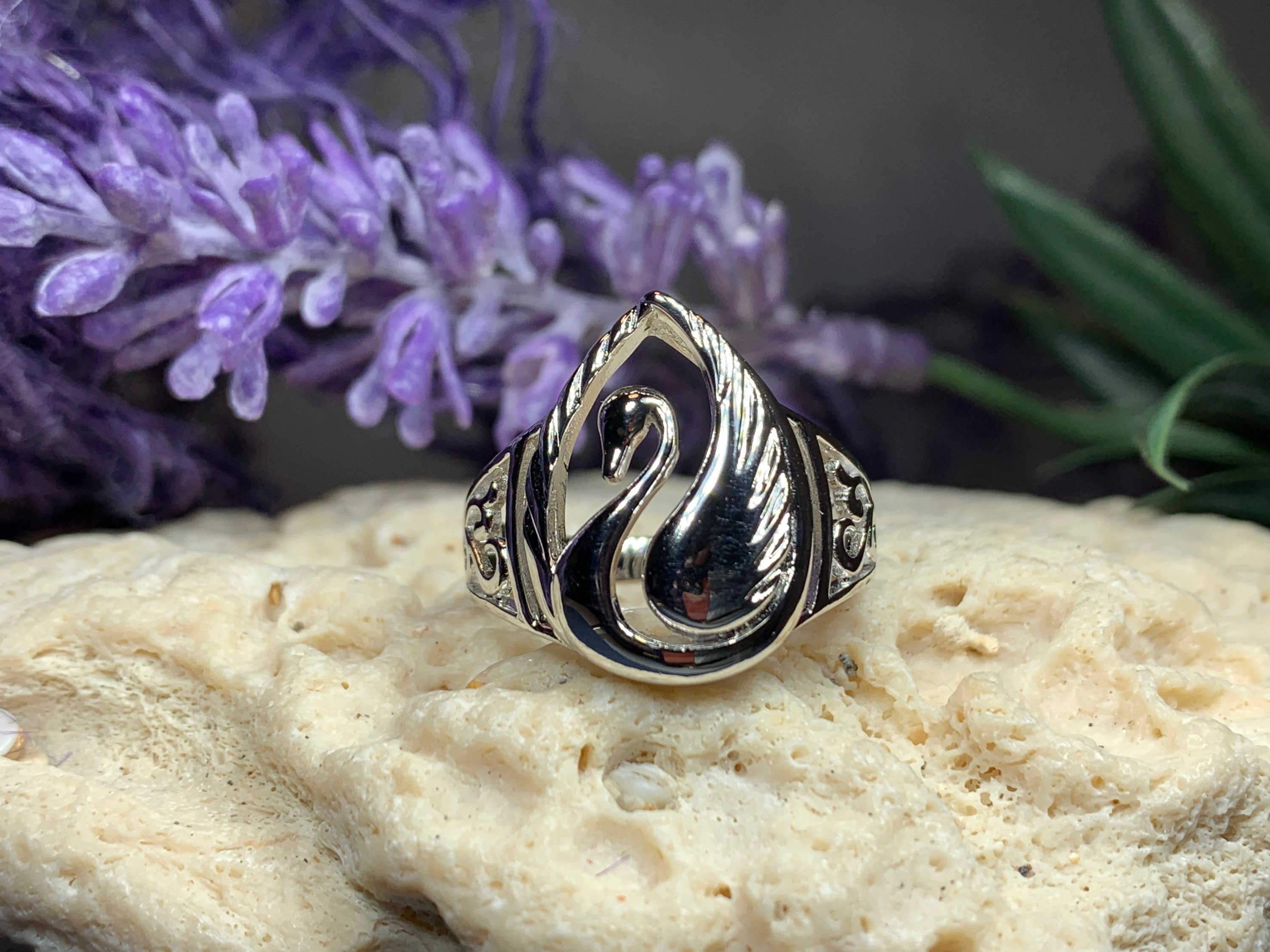 Swan Ring, Children of Lir Jewelry, Irish Jewelry, Celtic Ring, Bridal