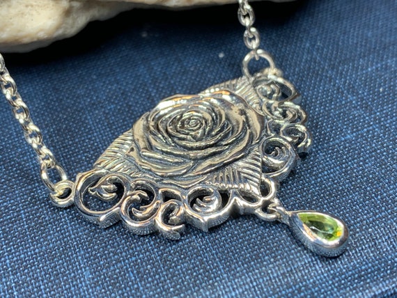 Wild Irish Rose Necklace Celtic 