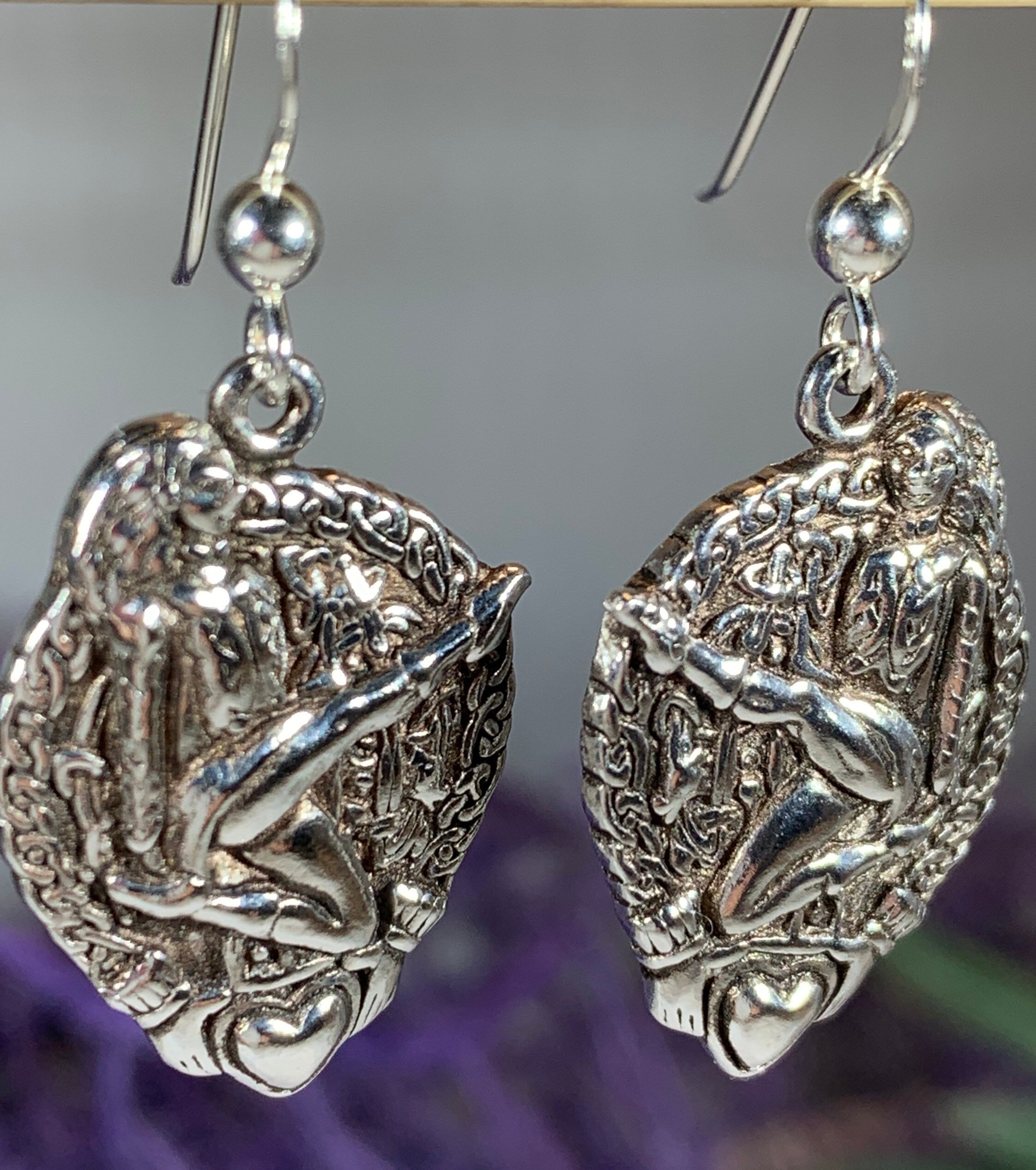Irish Dancer Earrings, Irish Jewelry, Celtic Jewelry, Step Dancer Gift