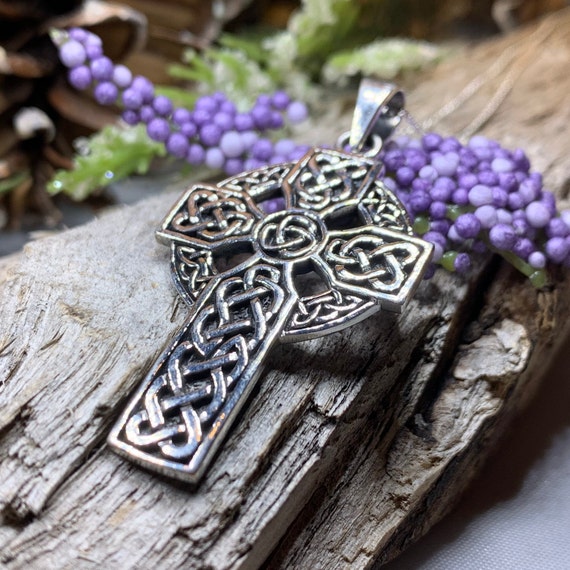 Sterling Silver Celtic Cross by Keith Jack — Basil-Ltd: Irish & Celtic