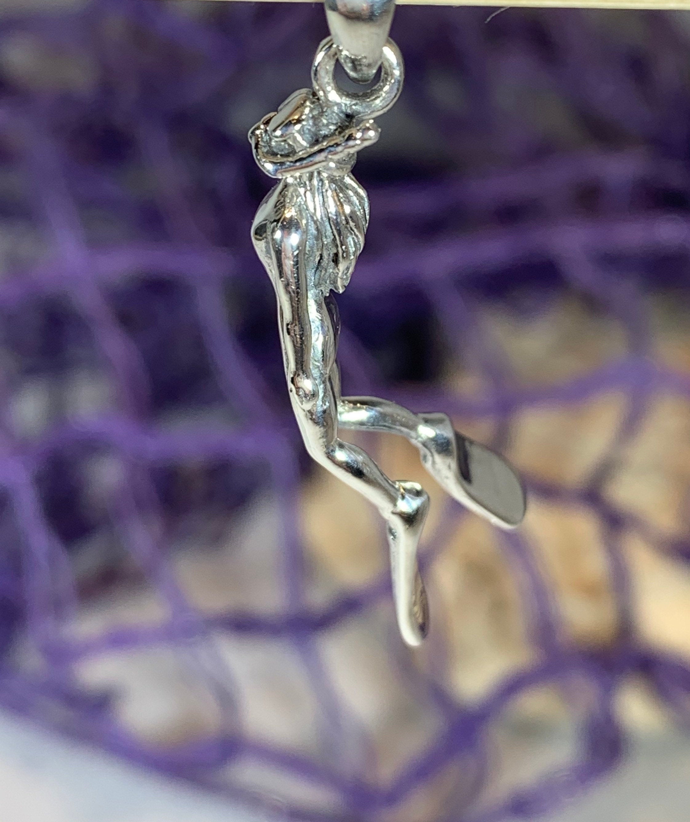 Diver Necklace, Ocean Jewelry, Sea Jewelry, Diver Gift, Swimmer Gift