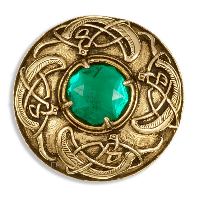 Viking Brooch Celtic Jewelry Irish Brooch Celtic Brooch Etsy