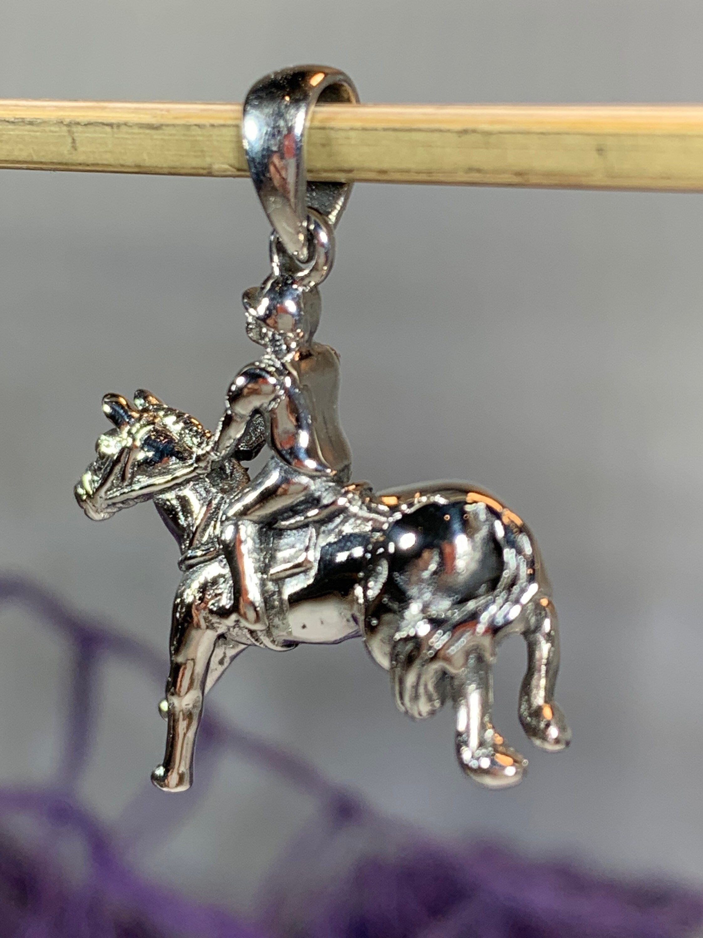 Horse Necklace, Equestrian Jewelry, Animal Jewelry, Kentucky Derby